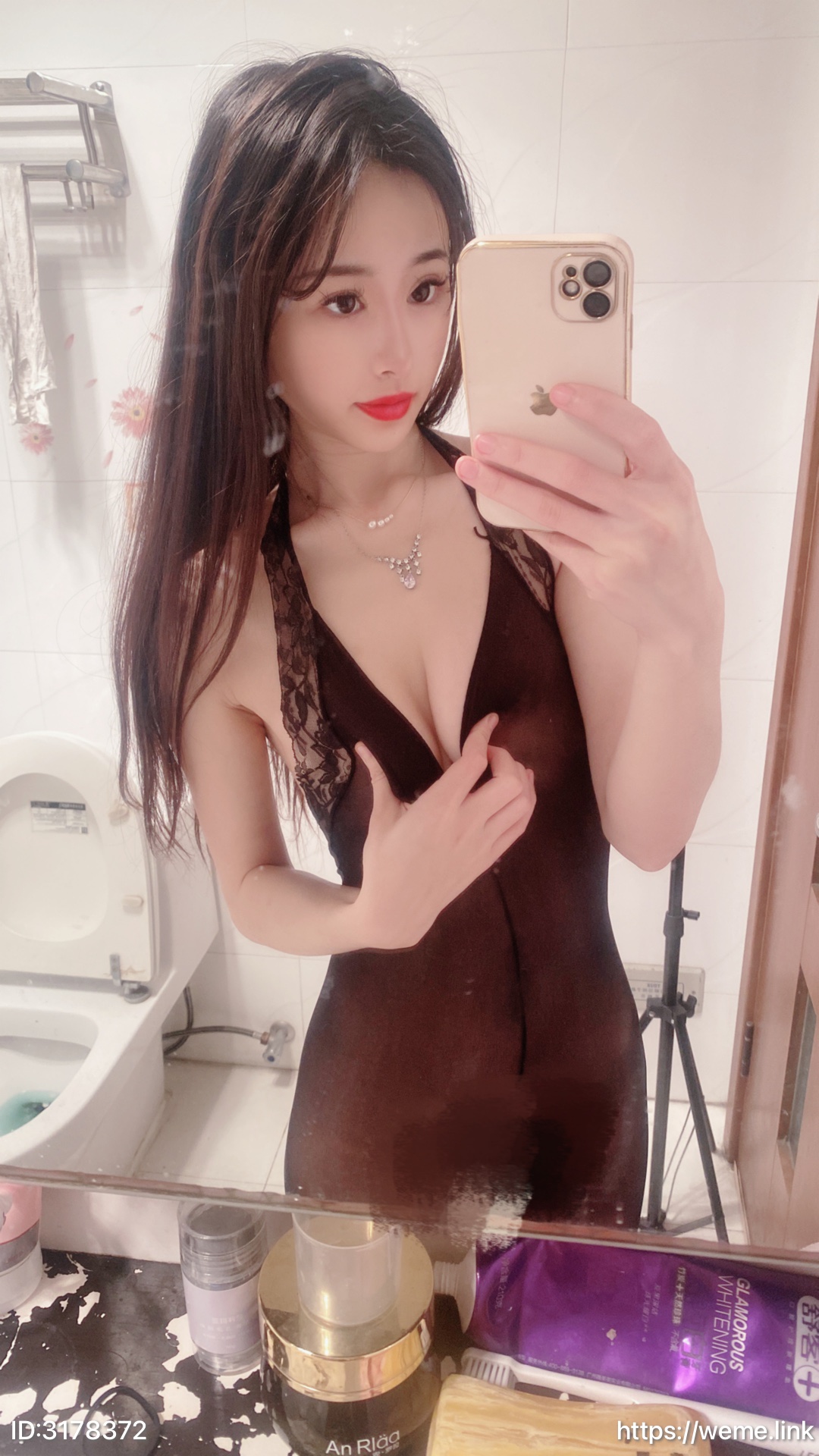 小萌子--NO017-黑色性感-10P13MB-08-17