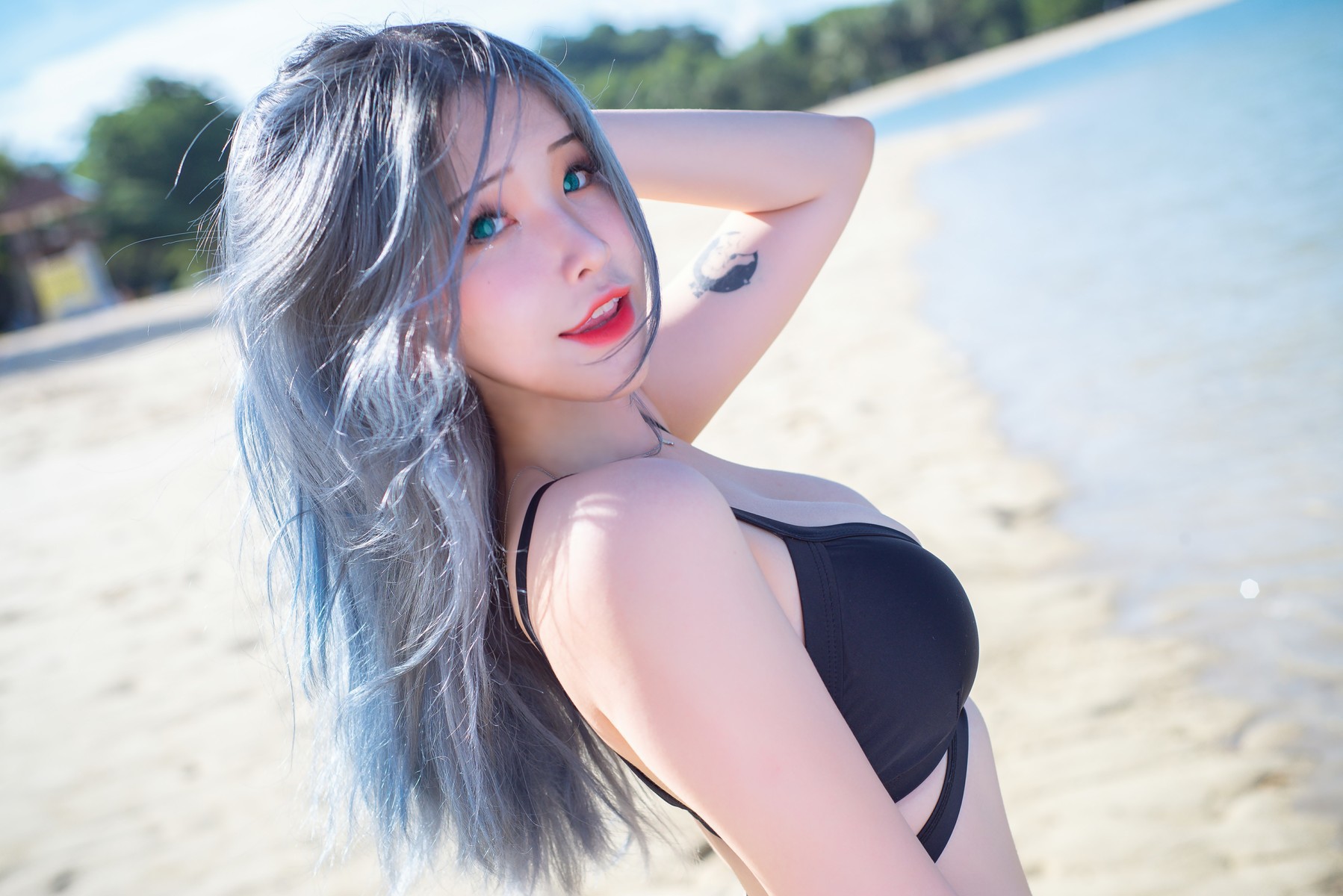 Plant-Lily-花リリ-Cosplay-Beach-lily-09-25