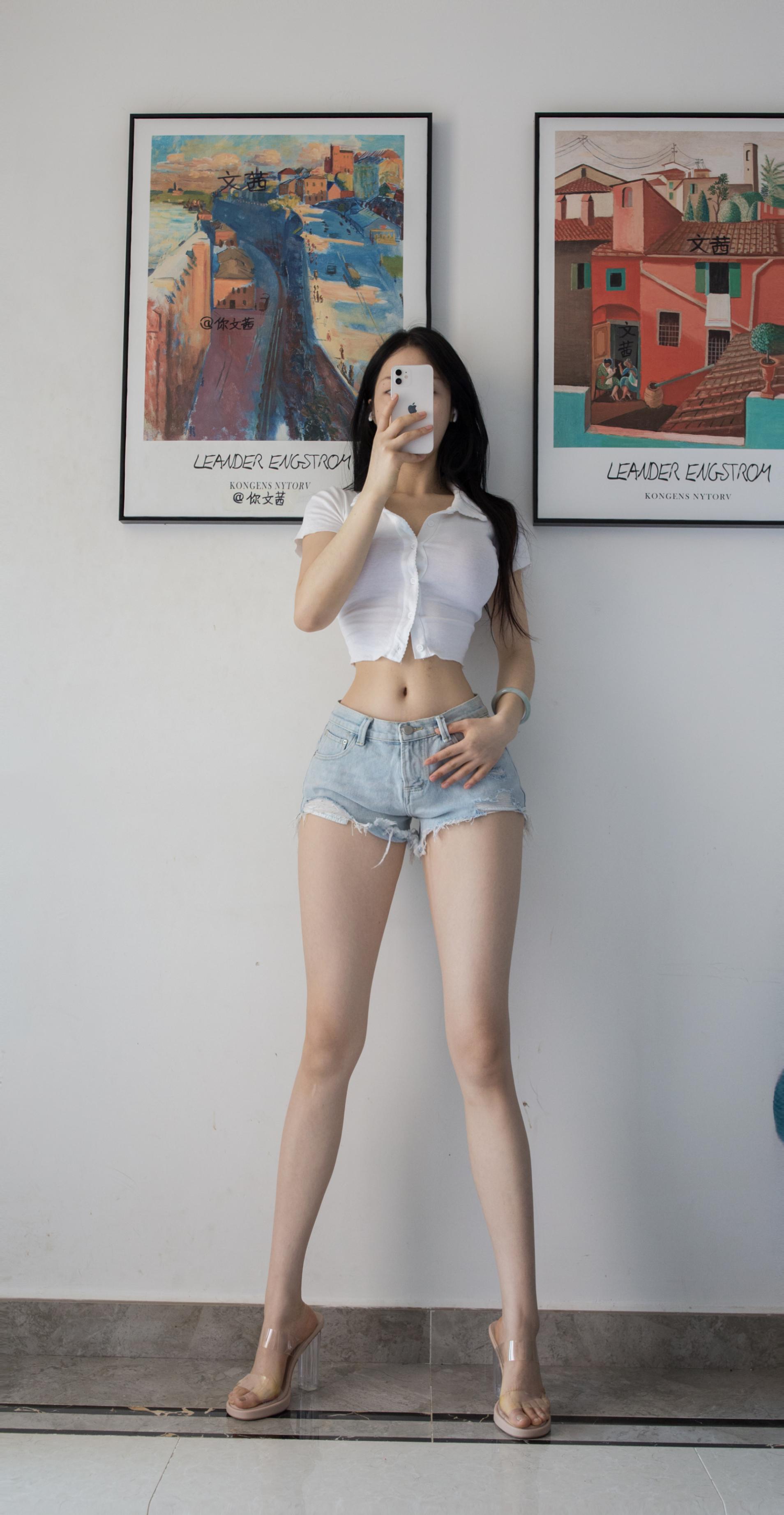 003Cool文茜-微密圈系列牛仔短裤-13P-669M-08-13