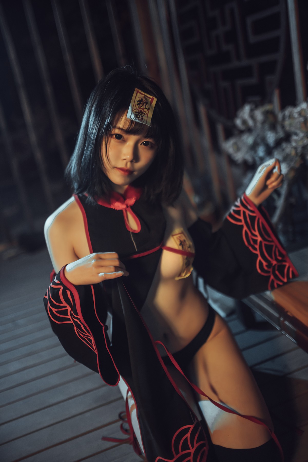 Cosplay-七月喵子-小僵尸-Little-Zombie-01-20