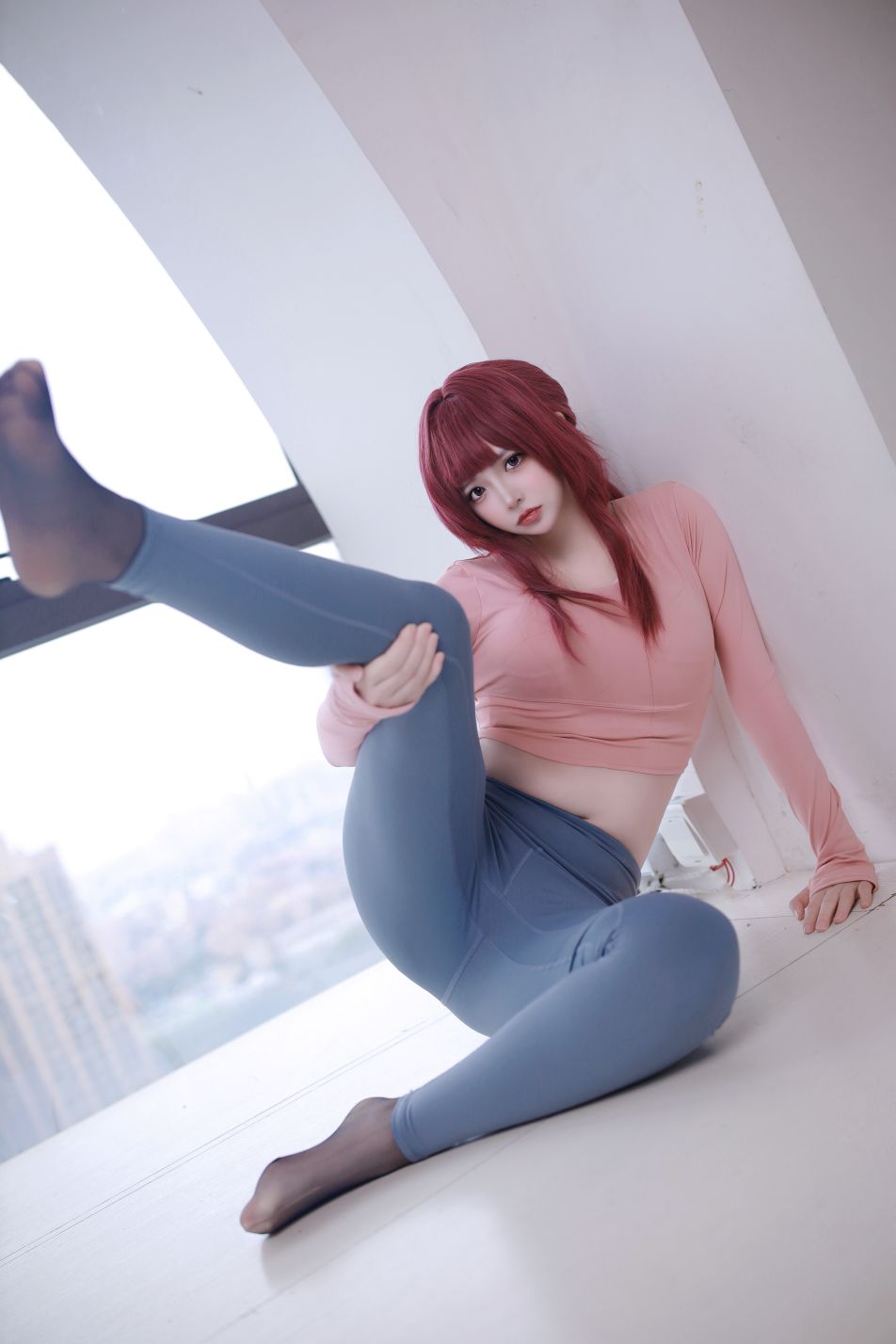 疯猫ss---瑜伽服卡芙卡-08-04