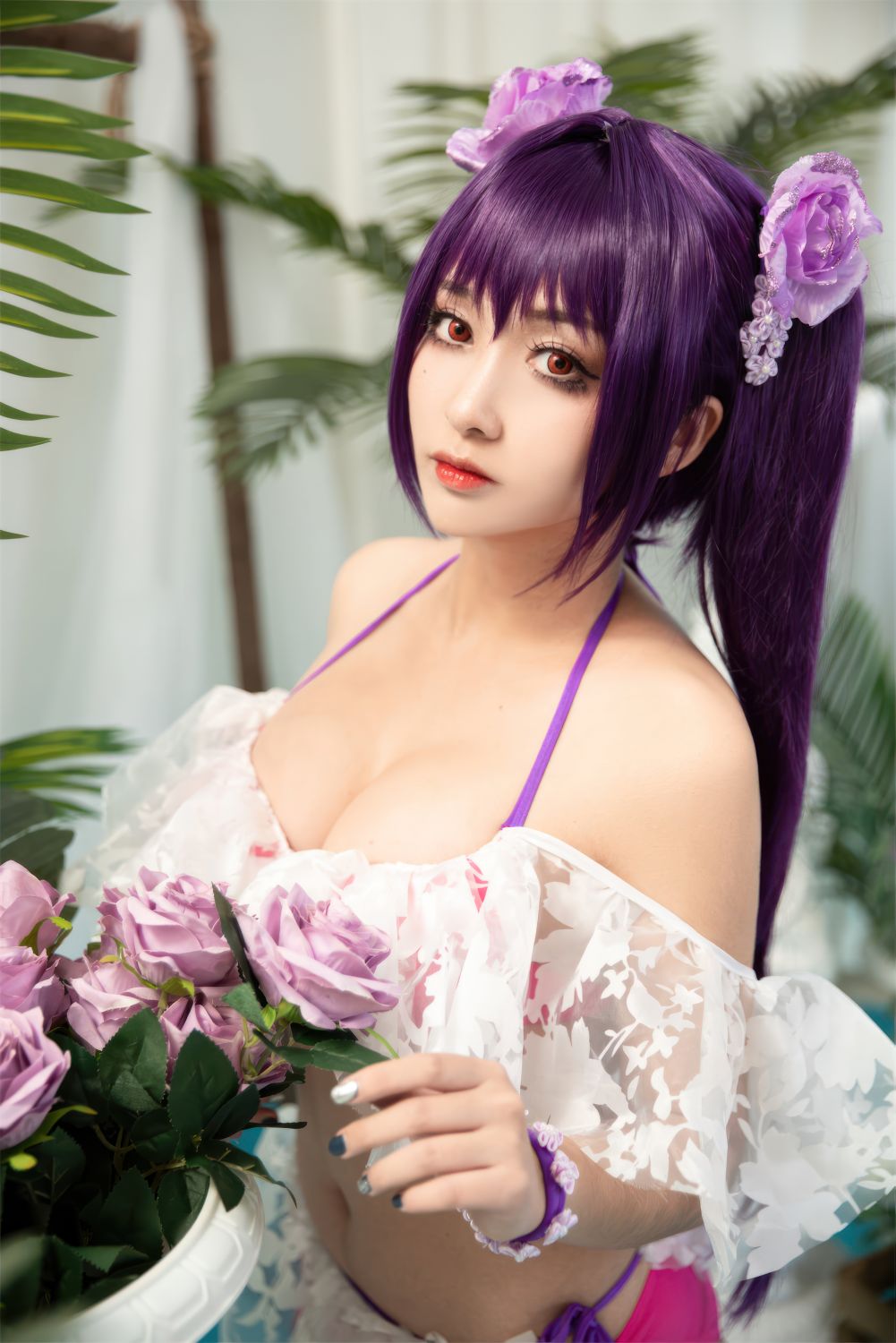 洛璃LoLiSAMA---斯卡蒂泳装-05-18