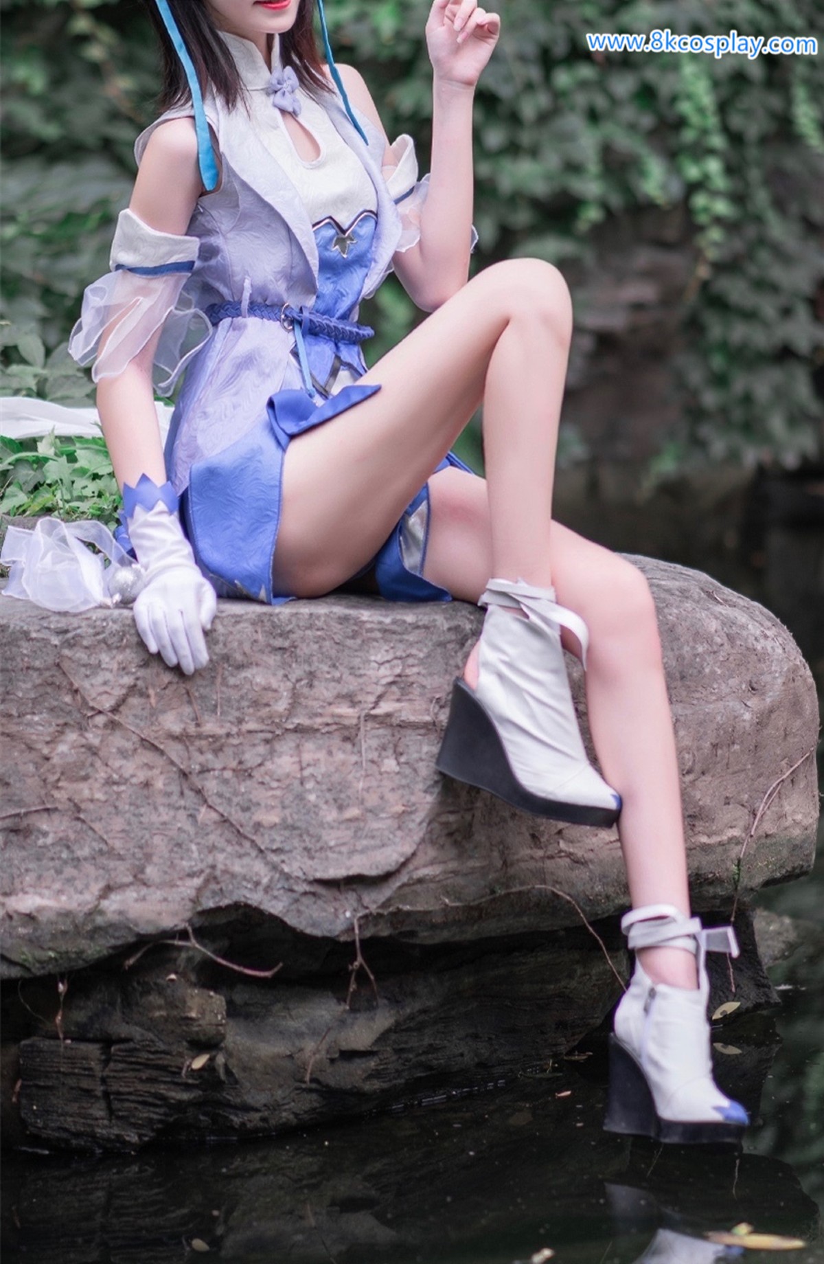 南桃Momoko-Cosplay-王者荣耀瑶第四部-02-06