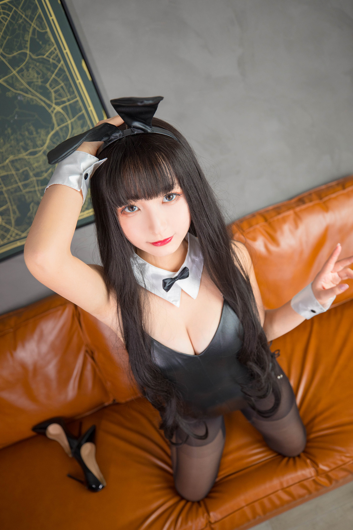 Cosplay-神楽坂真冬-绝对企画-兔子少女-ウサギタイム-Set02-10-21