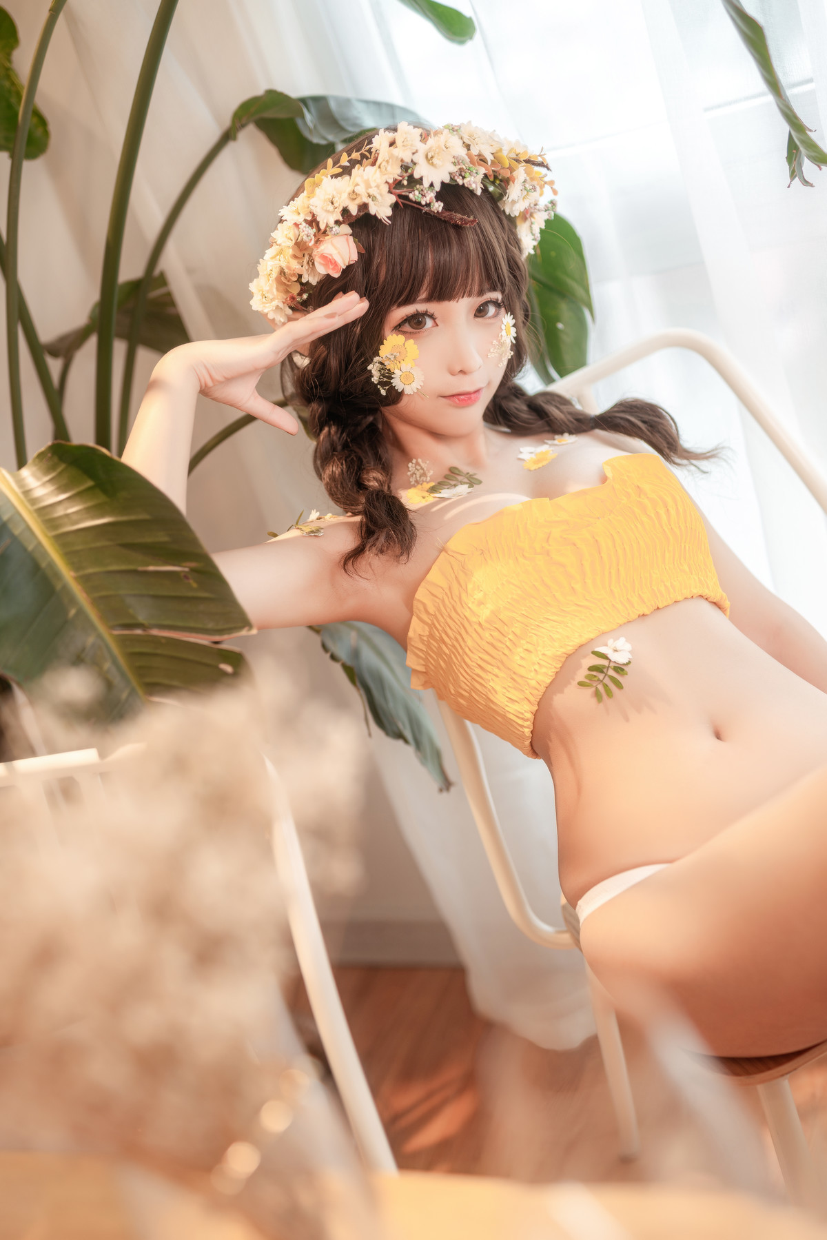 Cosplay-蠢沫沫Chunmomo-尖耳国度花精灵-10-12