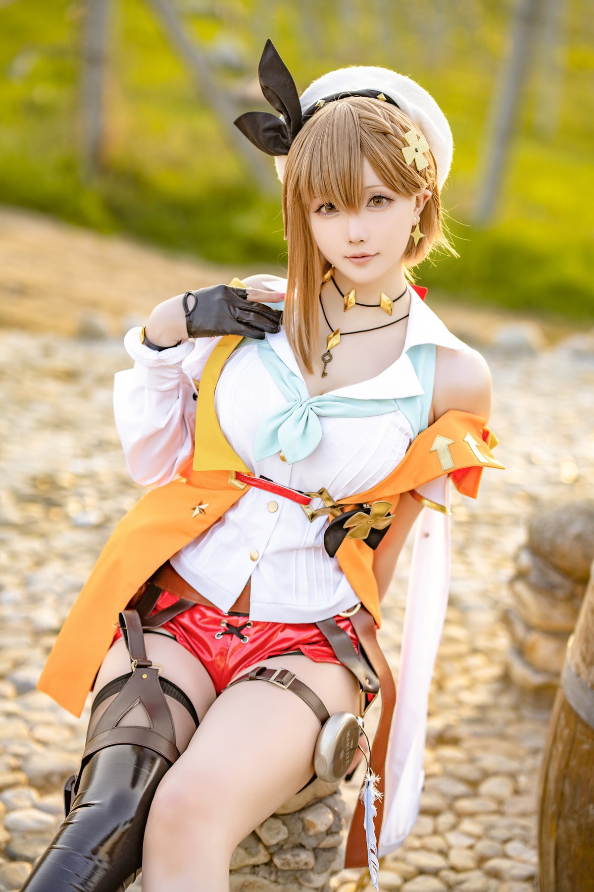 Cosplay-星之迟迟Hoshilily-莱莎的炼金工坊-08-26