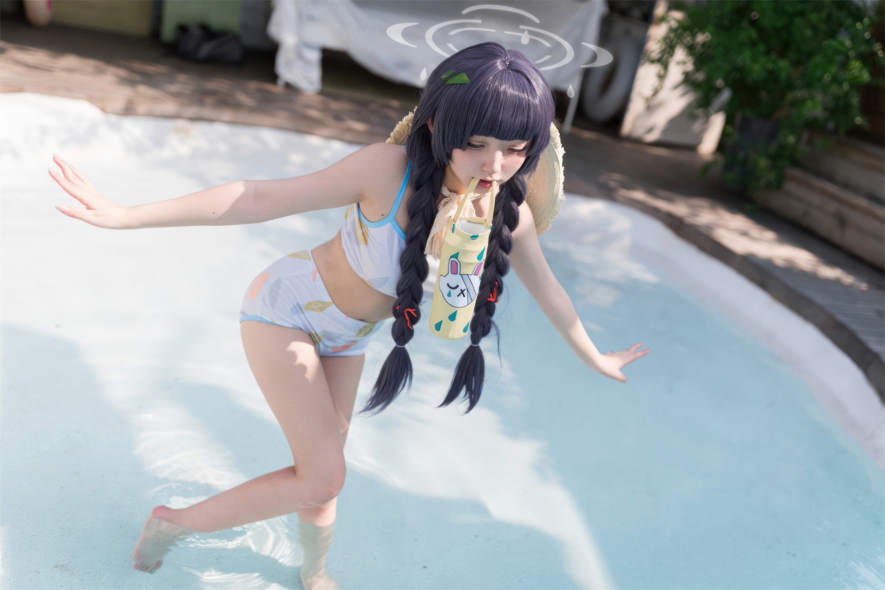 Cosplay-花铃-碧蓝档案-美游泳装-09-16