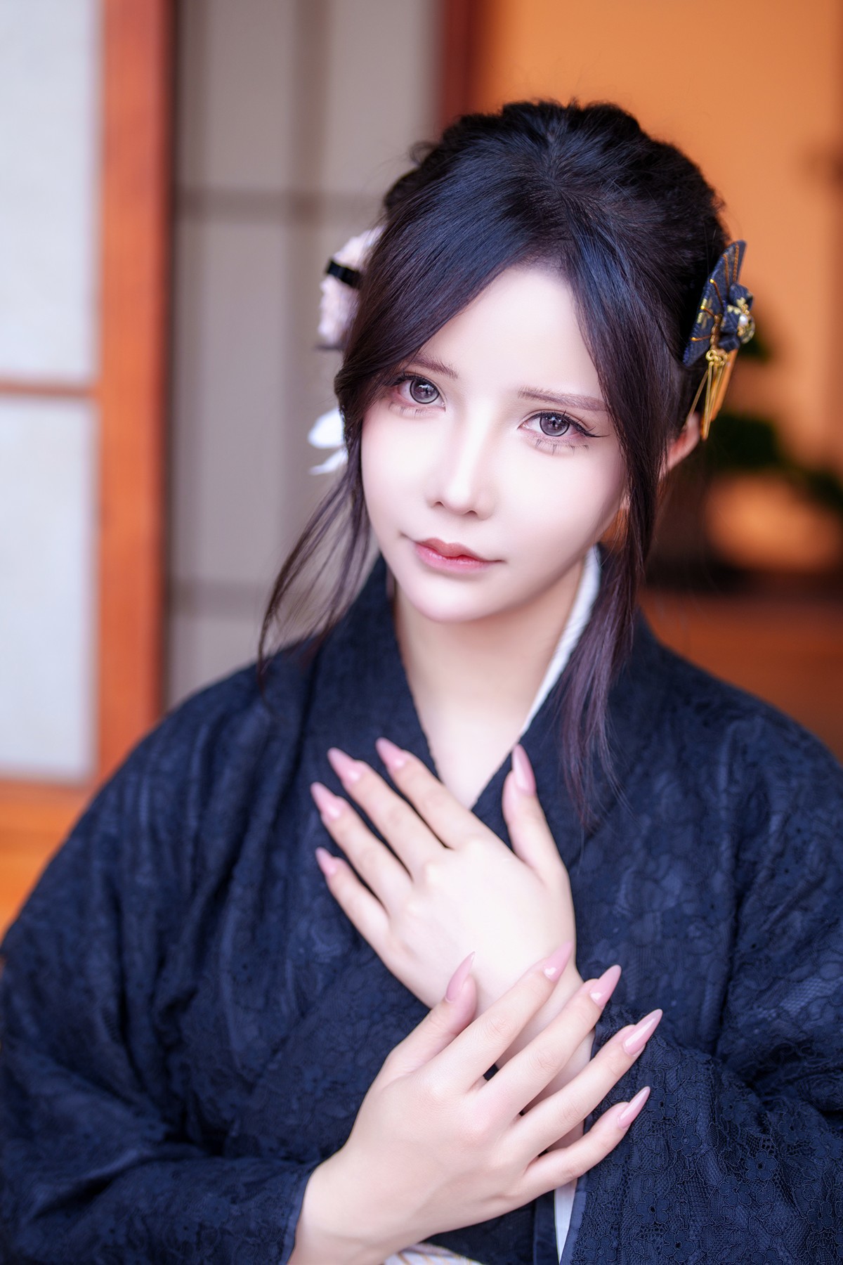 Cosplay-抱走莫子aa-未亡人太太-10-18