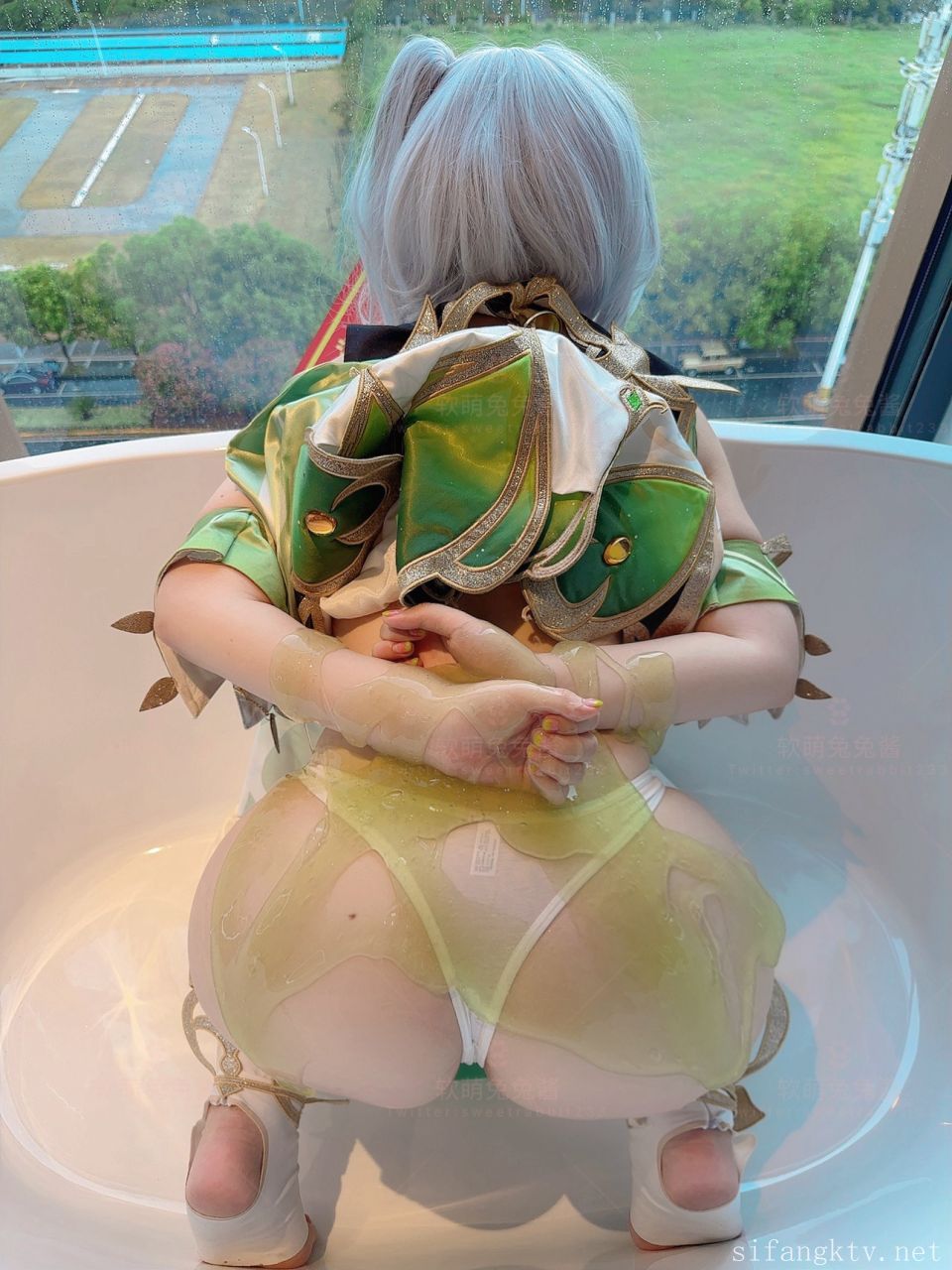 软萌兔兔酱-史莱姆草神-01-28