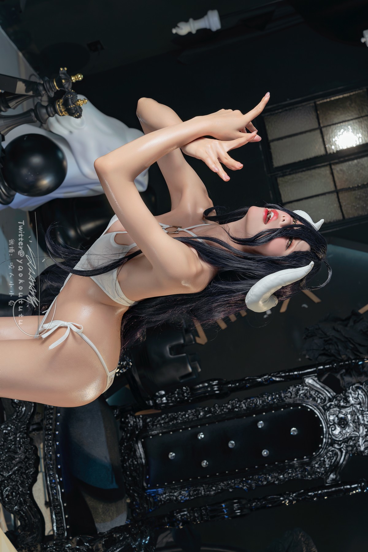 Cosplay-黏黏团子兔-魅魔之耻-雅儿贝德-038-Tell-Me-09-07