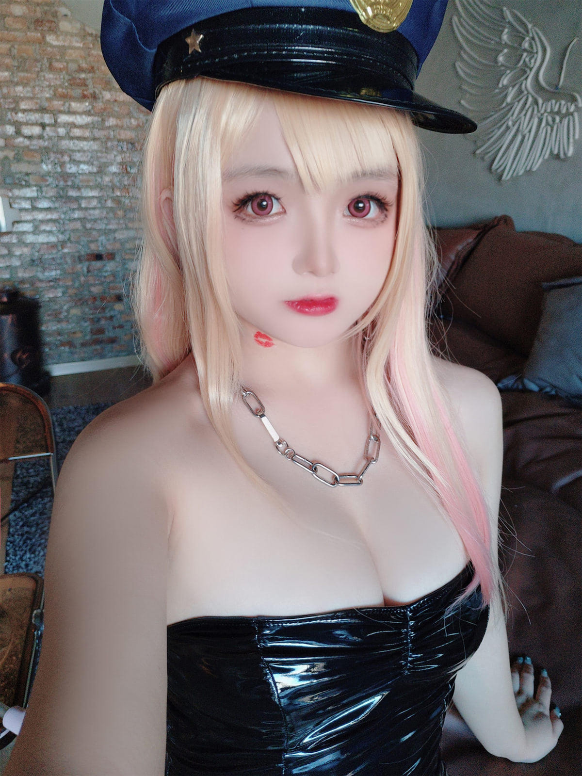 Cosplay-日奈娇-喜多川海梦女警-04-06