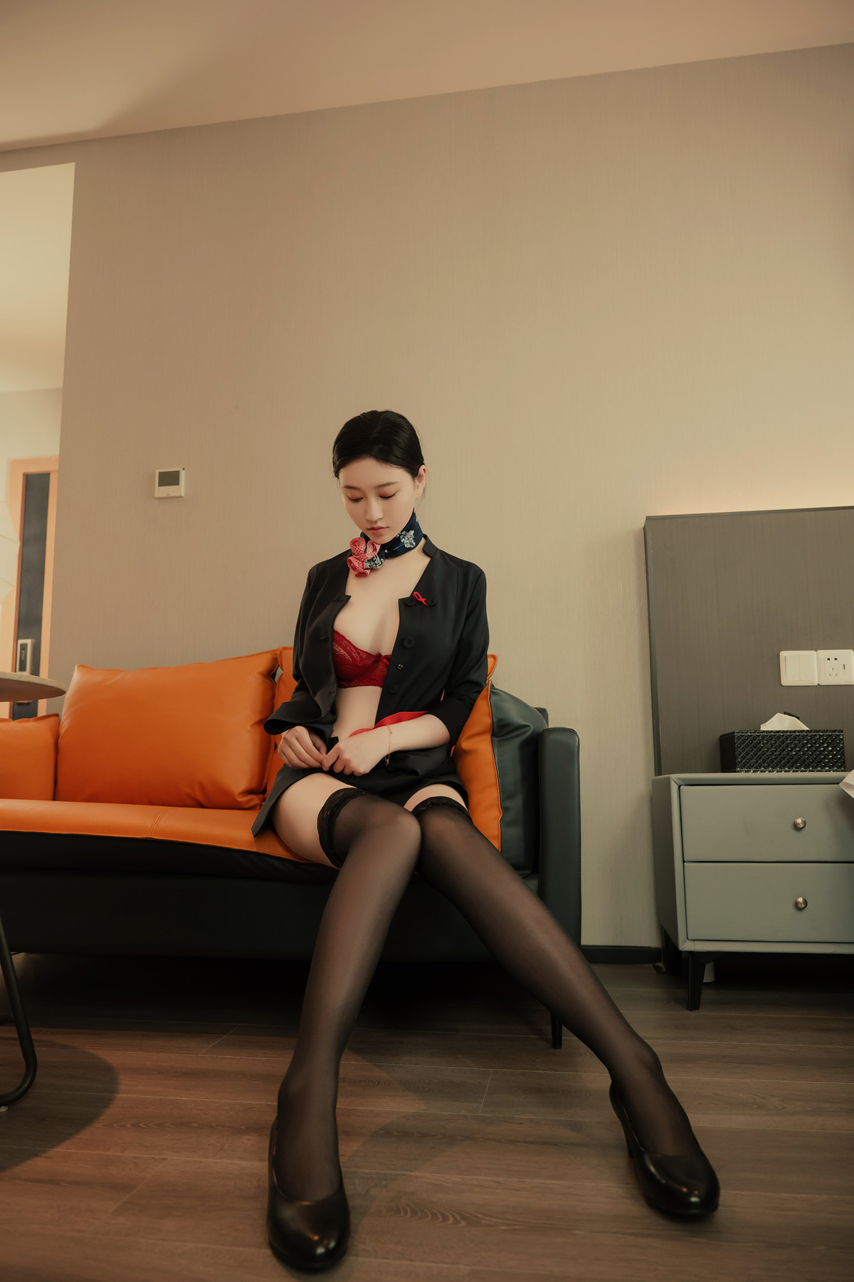 年年Nnian-空姐-038-炽天使-Set02-08-22