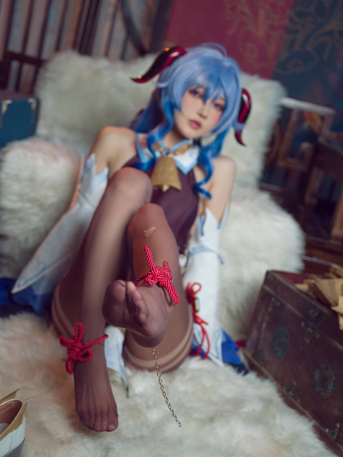 阿包也是兔娘-Cosplay-舰长-原神甘雨-09-11