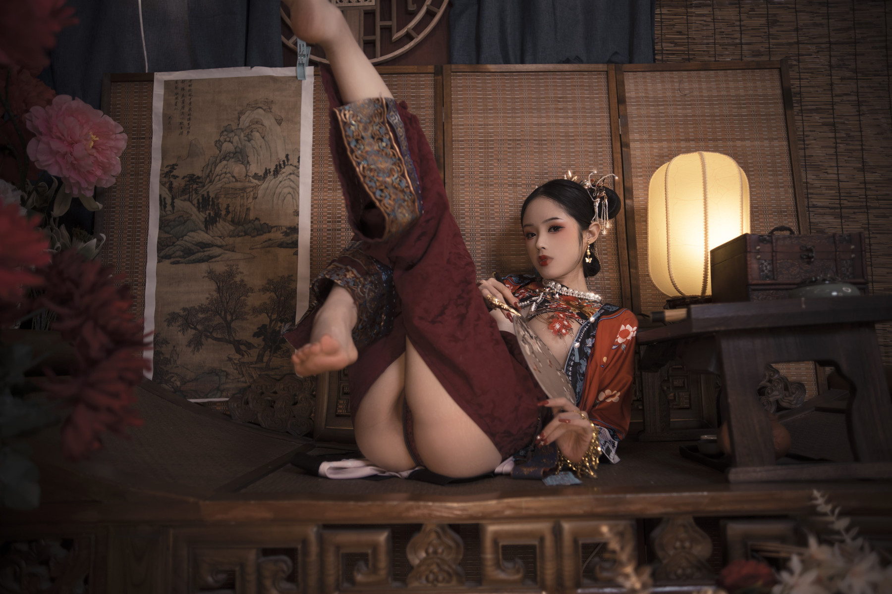 Cosplay-钛合金大粑粑-满清服饰-04-08