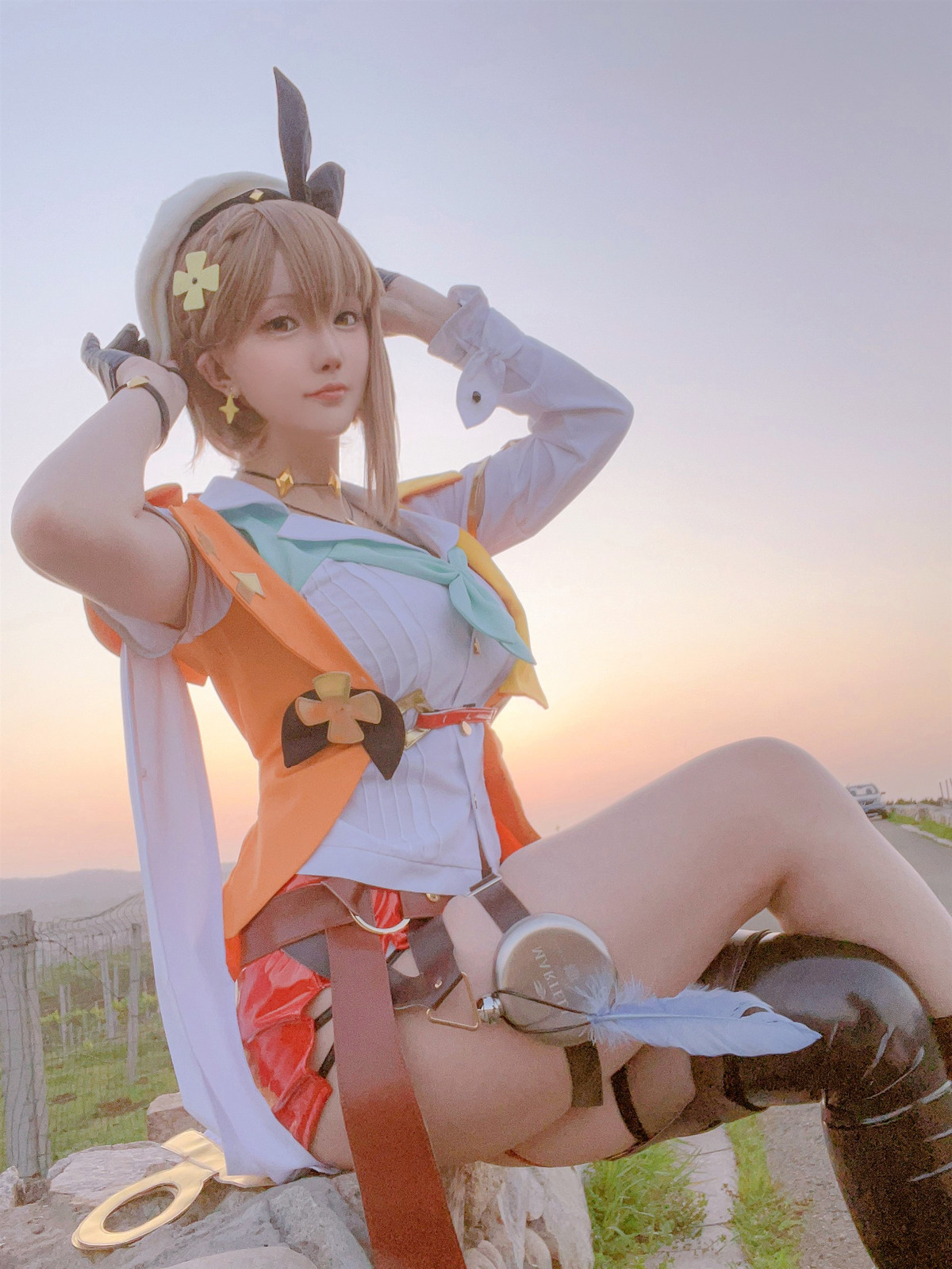 Cosplay-星之迟迟Hoshilily-莱莎的炼金工坊-09-28