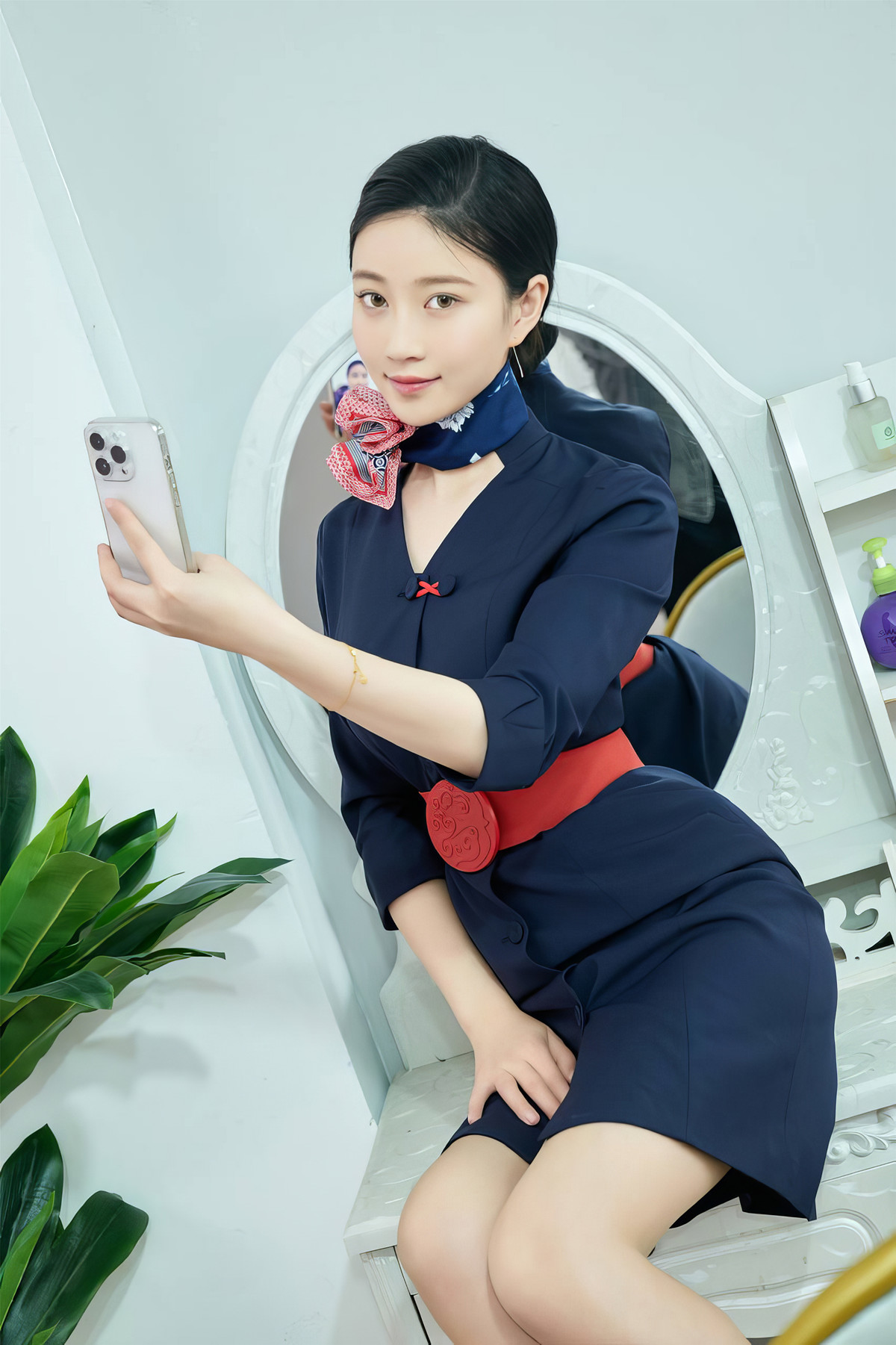 年年Nnian-空姐-038-炽天使-Set01-08-19