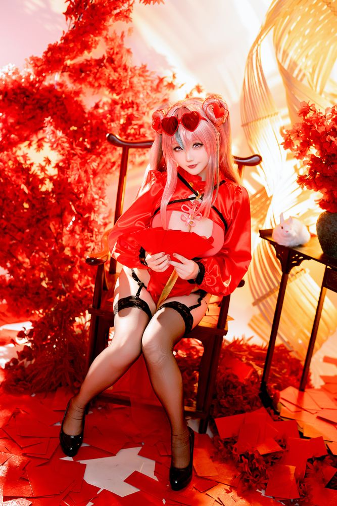 星之迟迟-2024年01月计划C-碧蓝航线-布莱默顿-新年旗袍ver-84P1V-319GB-03-19