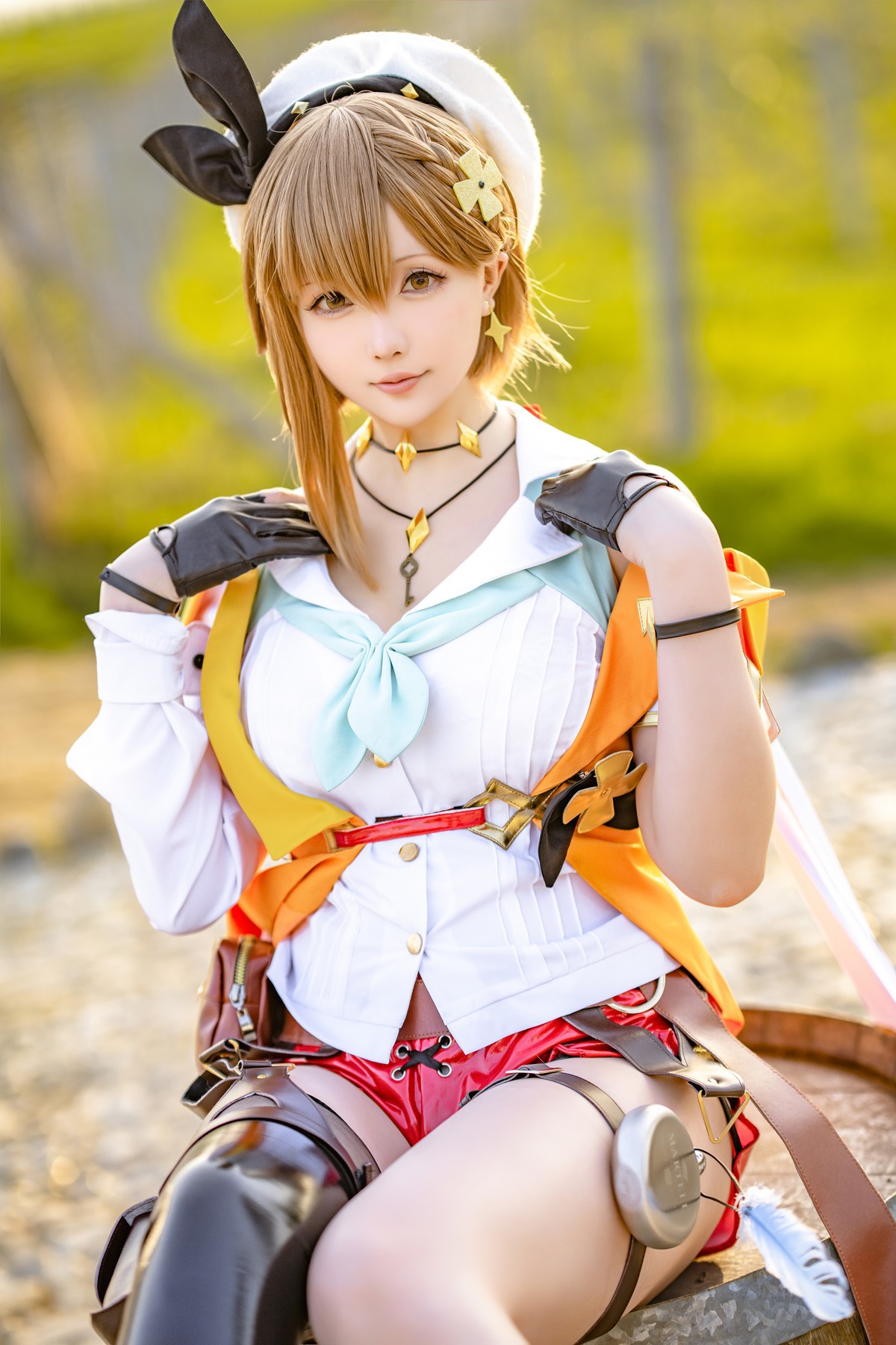 Cosplay-星之迟迟Hoshilily-莱莎的炼金工坊-08-26