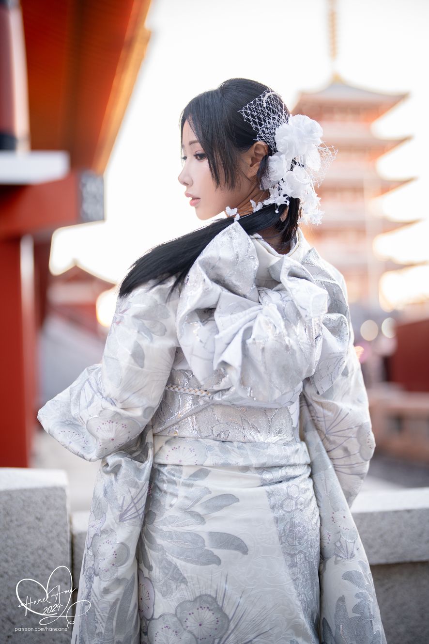 雨波-24年1月Original-2024-New-year-Silver-Kimono-02-04