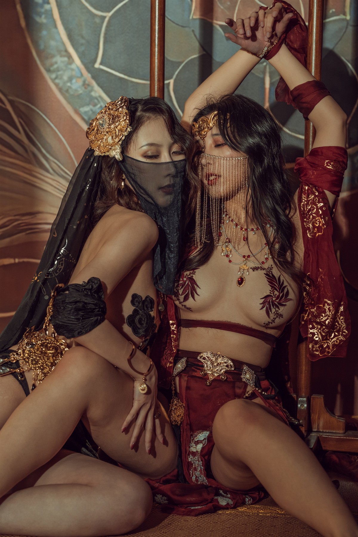 Cosplay-云溪溪-奶桃桃-双人古风-11-28