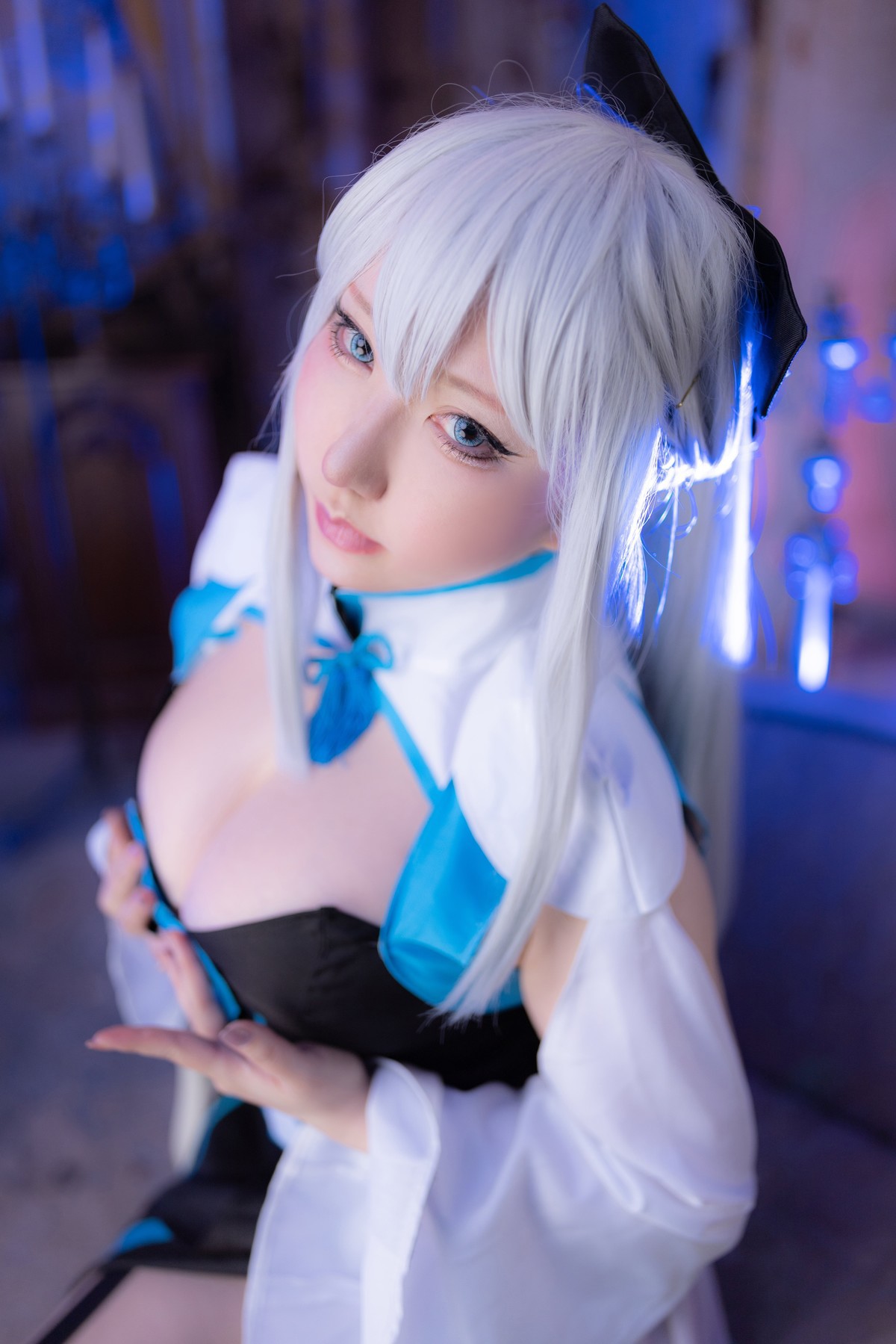 Cosplay-SAKUサク-Morgan-le-Fay-Set01-08-27