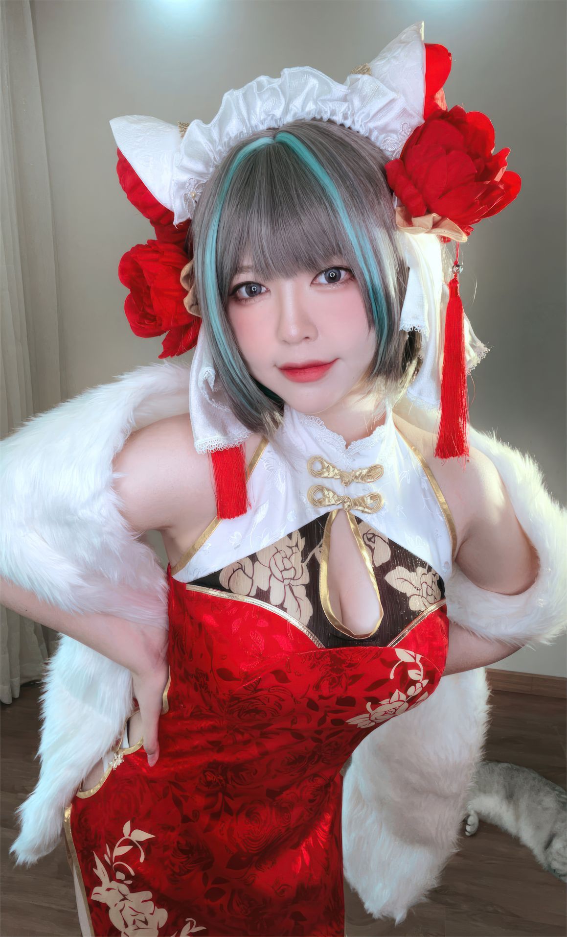 半半子---柴郡中华娘旗袍45P2V-389MB-05-21