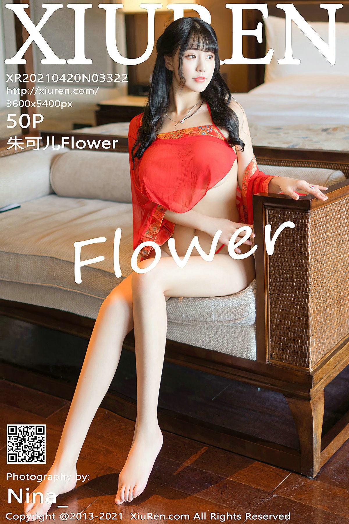 XiuRen秀人网-20210420-No3322-朱可儿Flower-12-24