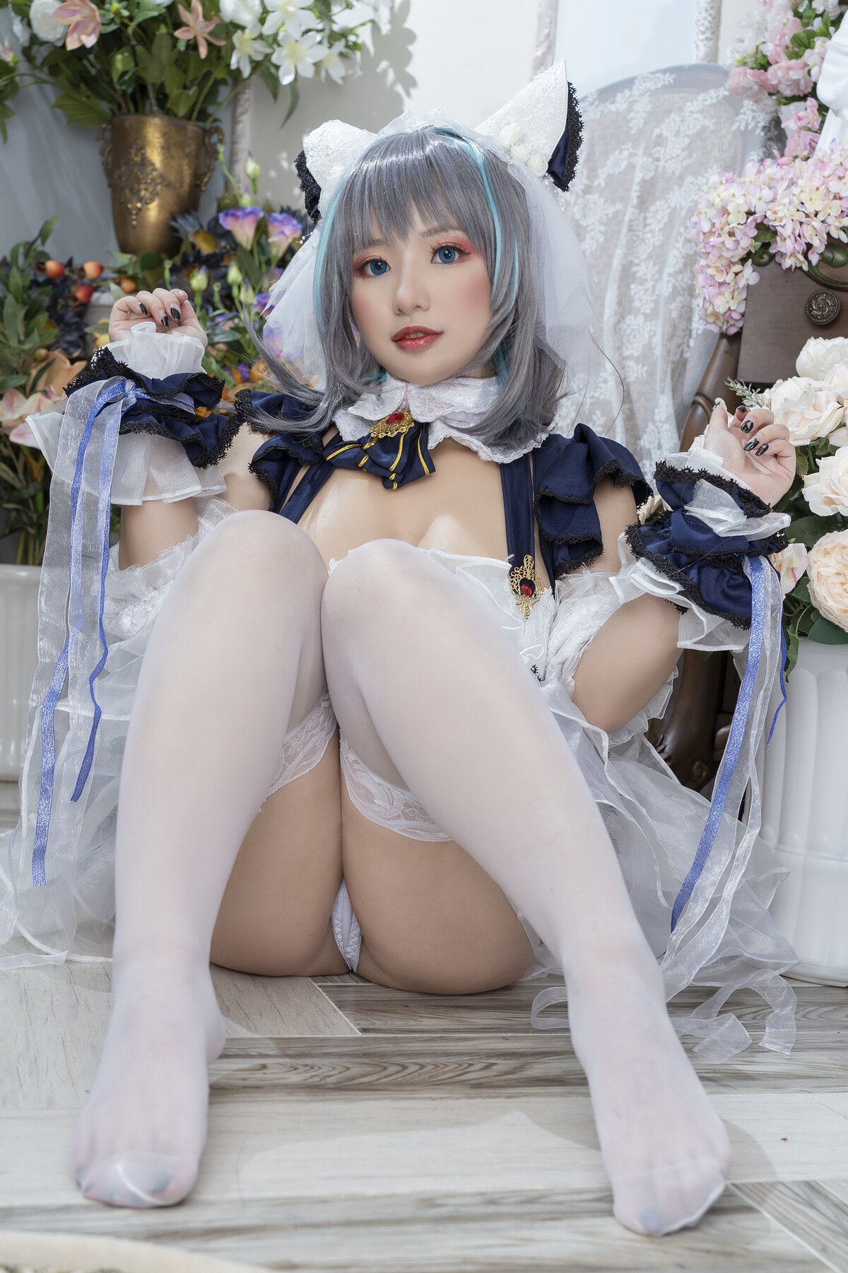 Chono-Black-ちょうの-Cheshire-Maid-柴郡-11-15
