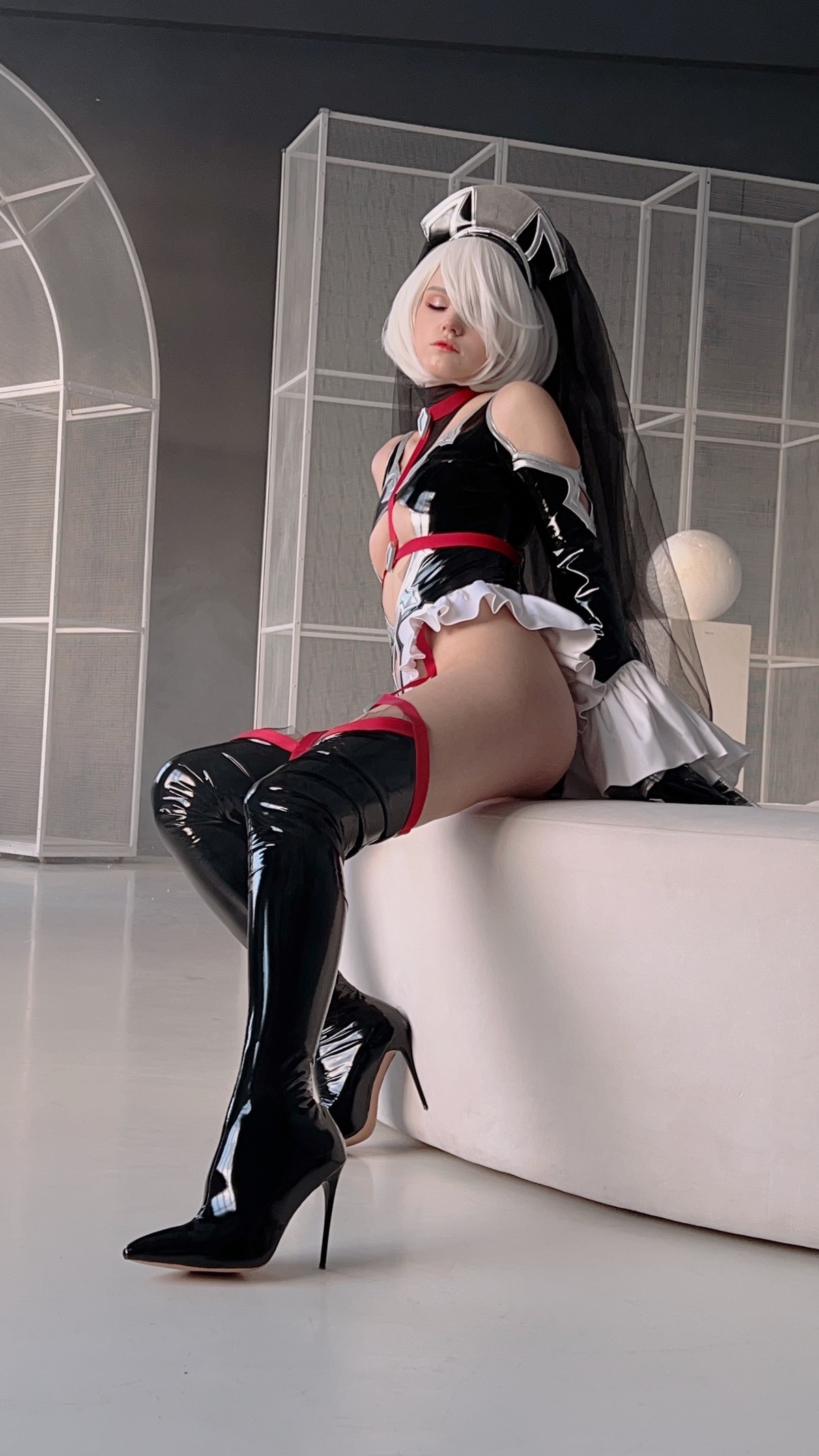 Shirogane-Cosplay-2B-ヨルハ２号Ｂ型-Bride-Ver-01-28