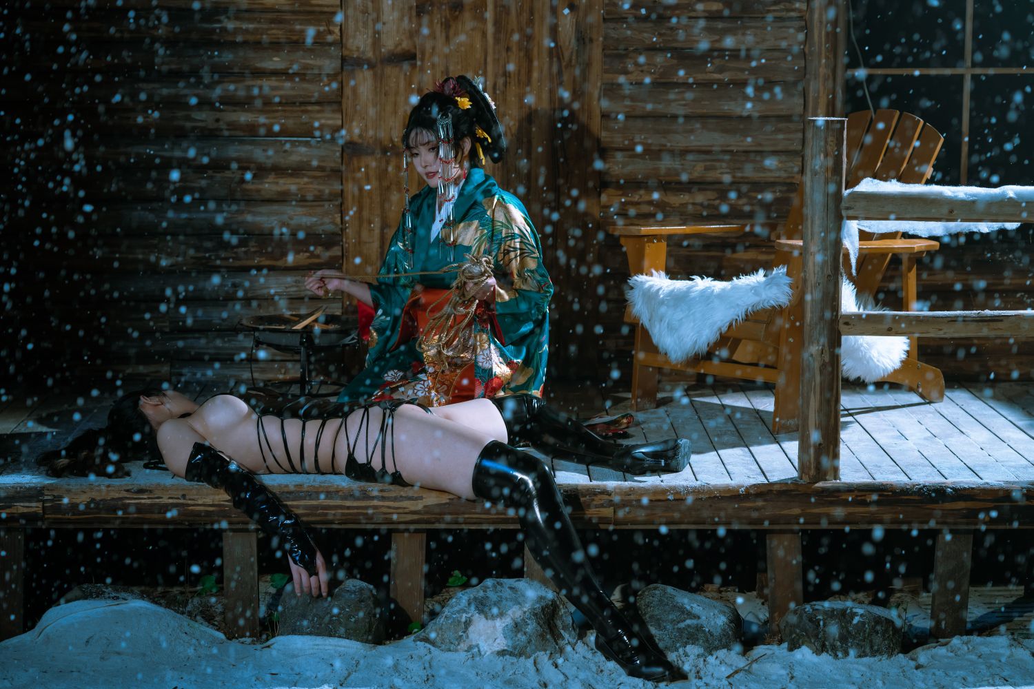 Natsuko夏夏子云溪溪星澜是澜澜叫澜妹呀-花魁忍者-59P1V-01-21