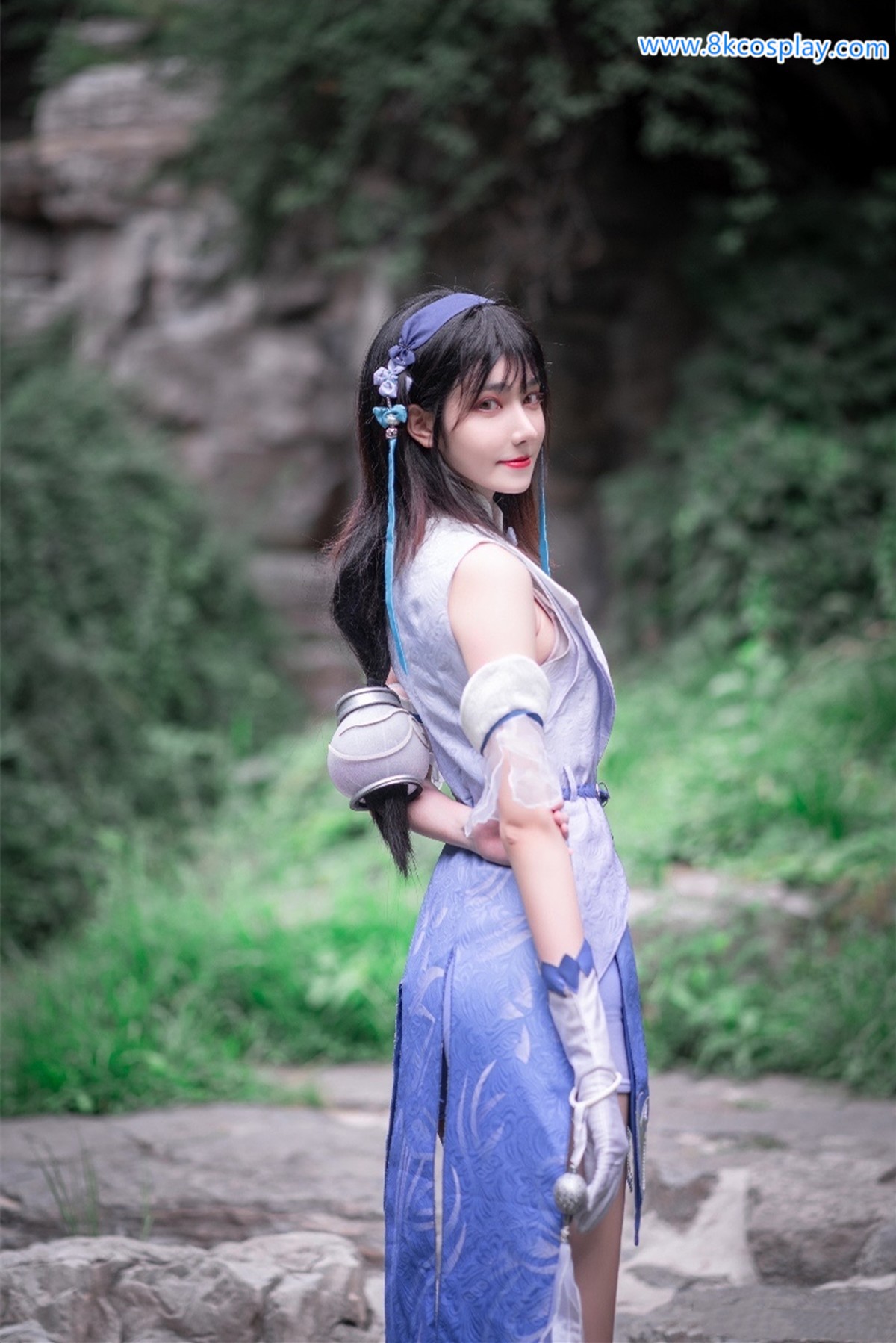 南桃Momoko-Cosplay-王者荣耀瑶第四部-02-06