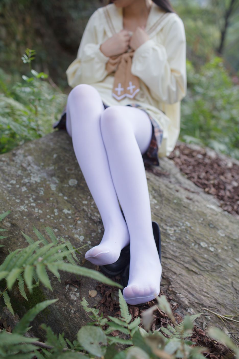 少女秩序写真-EXvol002-白丝格子裙80P-8426M-01-07