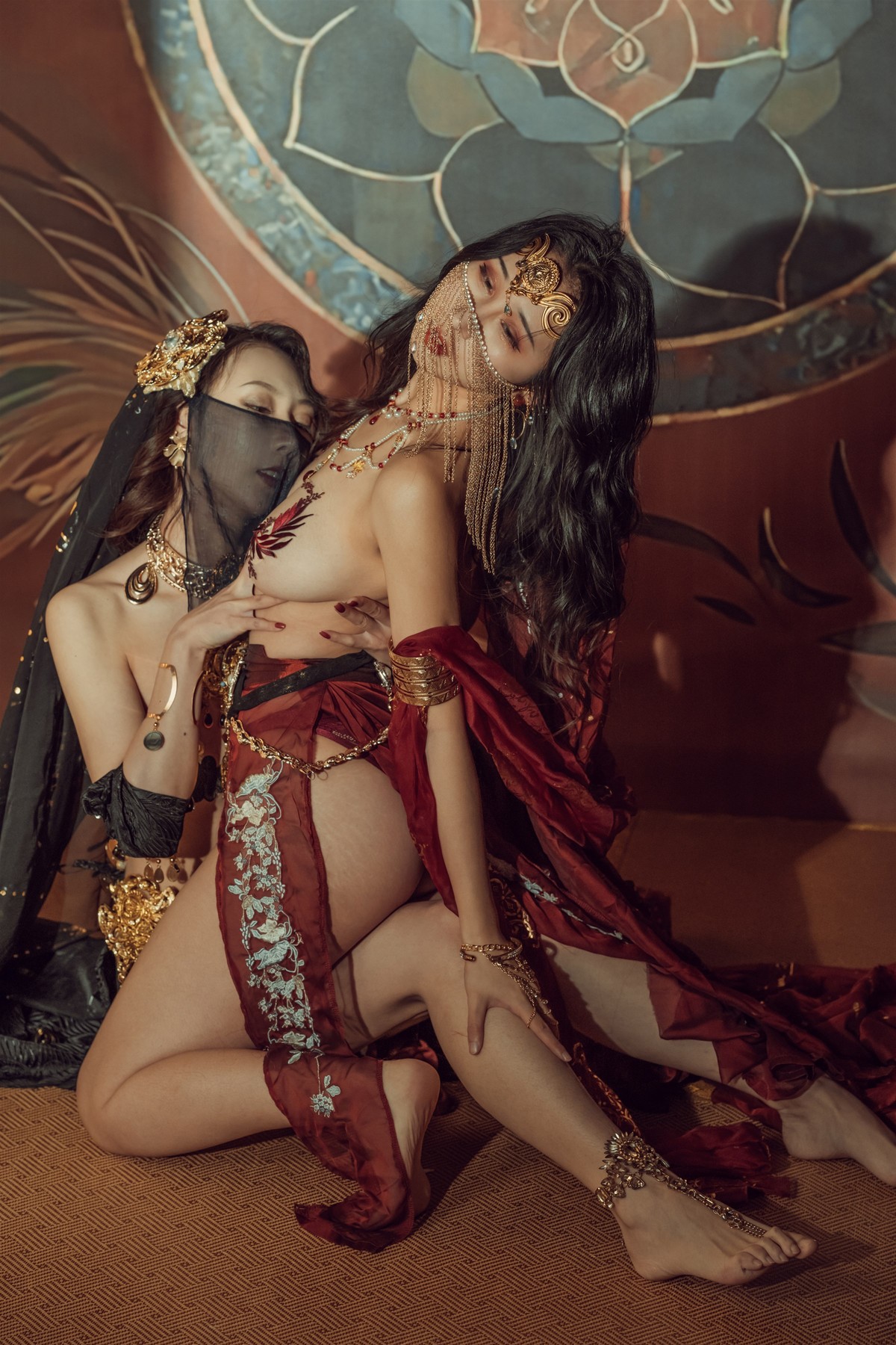 Cosplay-云溪溪-奶桃桃-双人古风-11-28