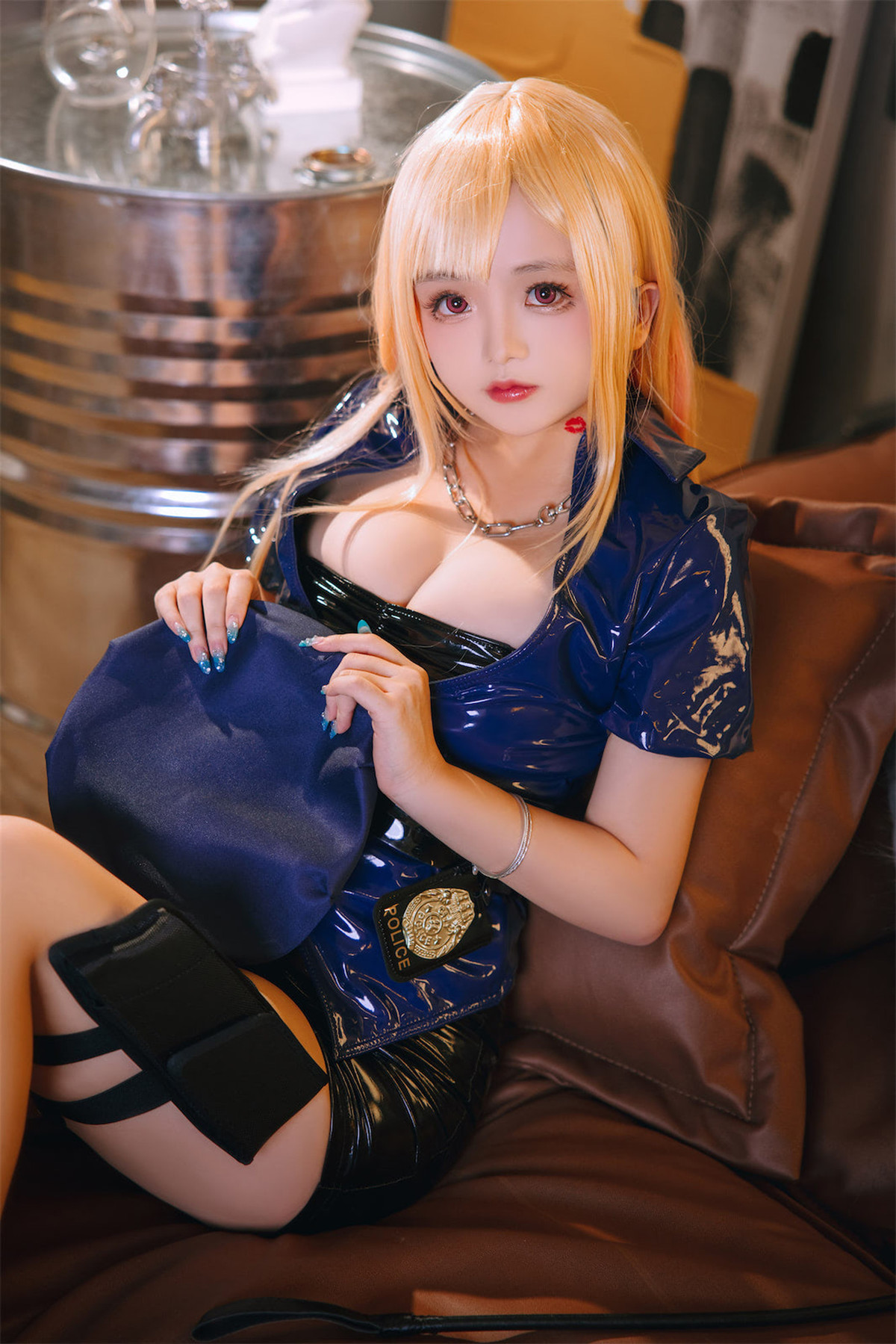 Cosplay-日奈娇-喜多川海梦女警-04-06