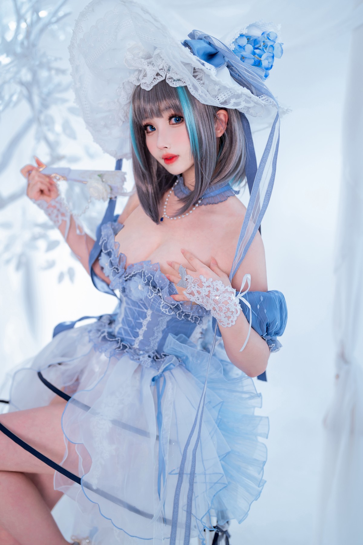 Cosplay-Rioko凉凉子-柴郡冰雪公主-01-05