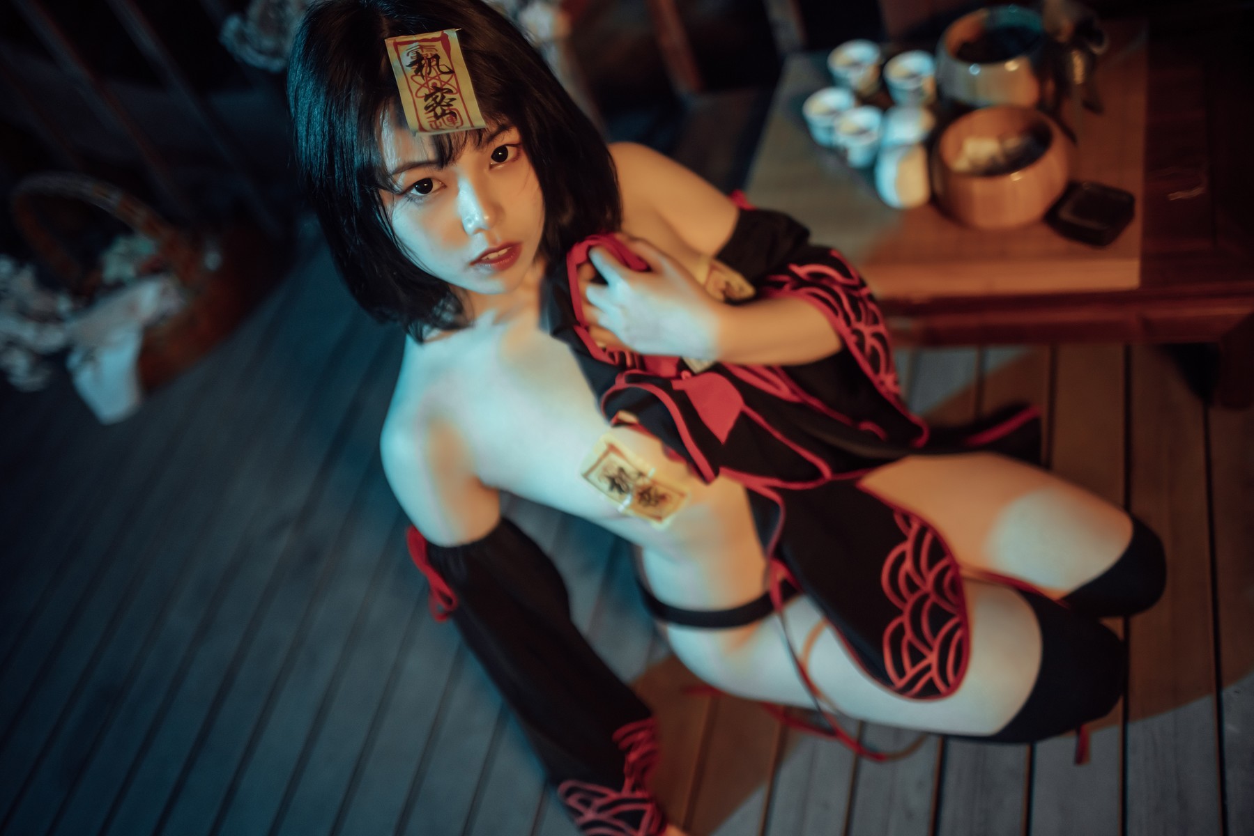 Cosplay-七月喵子-小僵尸-Little-Zombie-01-20