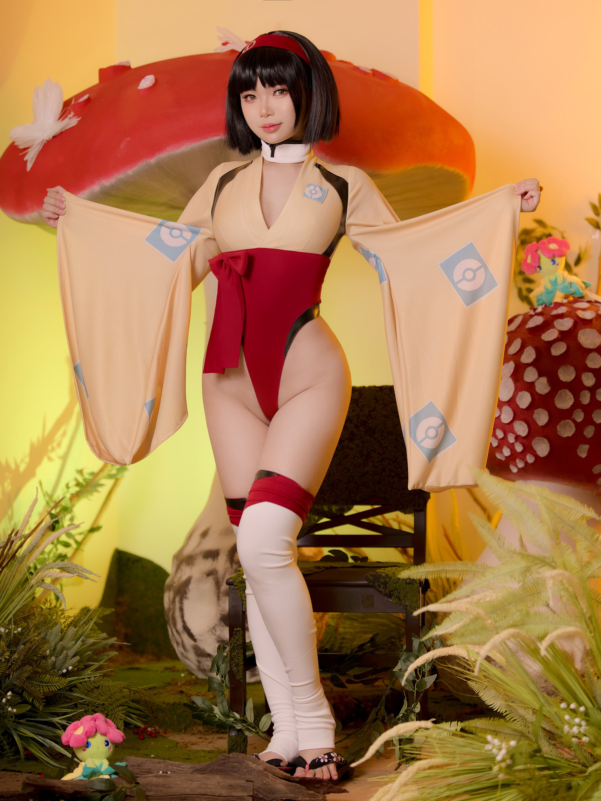 Cosplay-ZinieQ-Erika-Pokemon-08-13