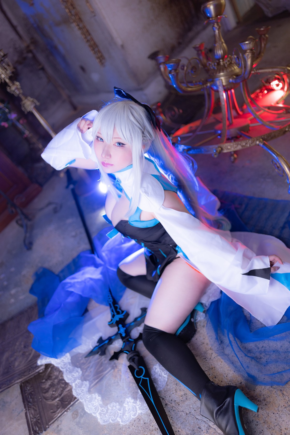 Cosplay-SAKUサク-Morgan-le-Fay-Set01-08-27