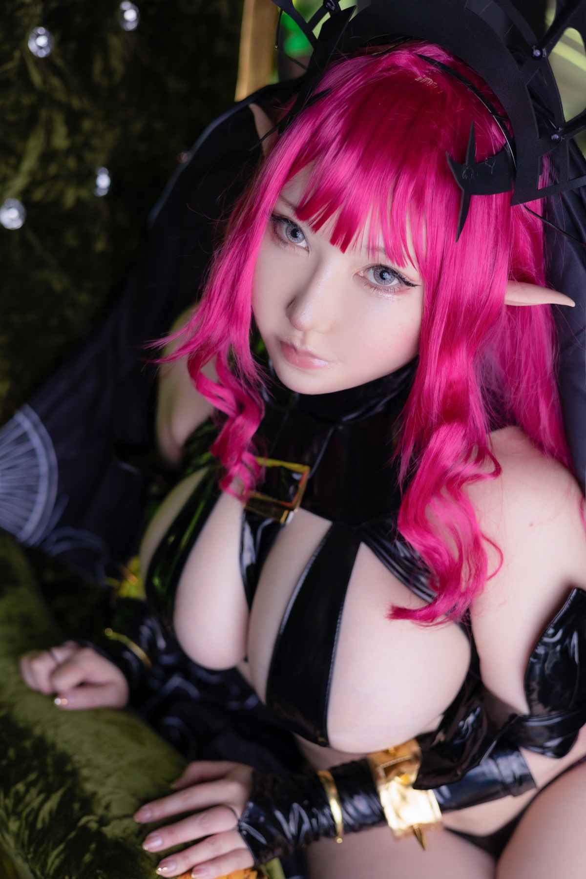 Cosplay-SAKUサク-Morgan-le-Fay-Set05-08-26