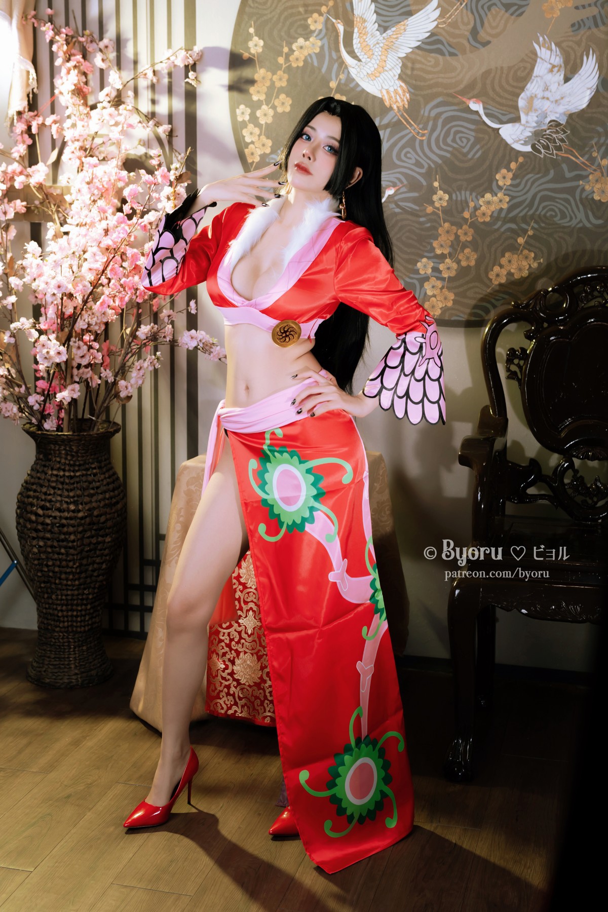 Cosplay-萝莉Byoru-Boa-Hancock-ボアハンコック-01-19