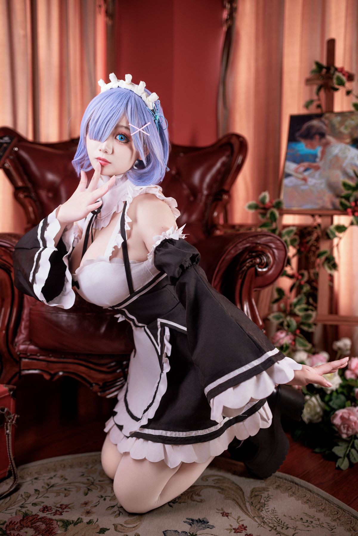 阿雪雪---蕾姆女仆-87P3V-106GB-08-31