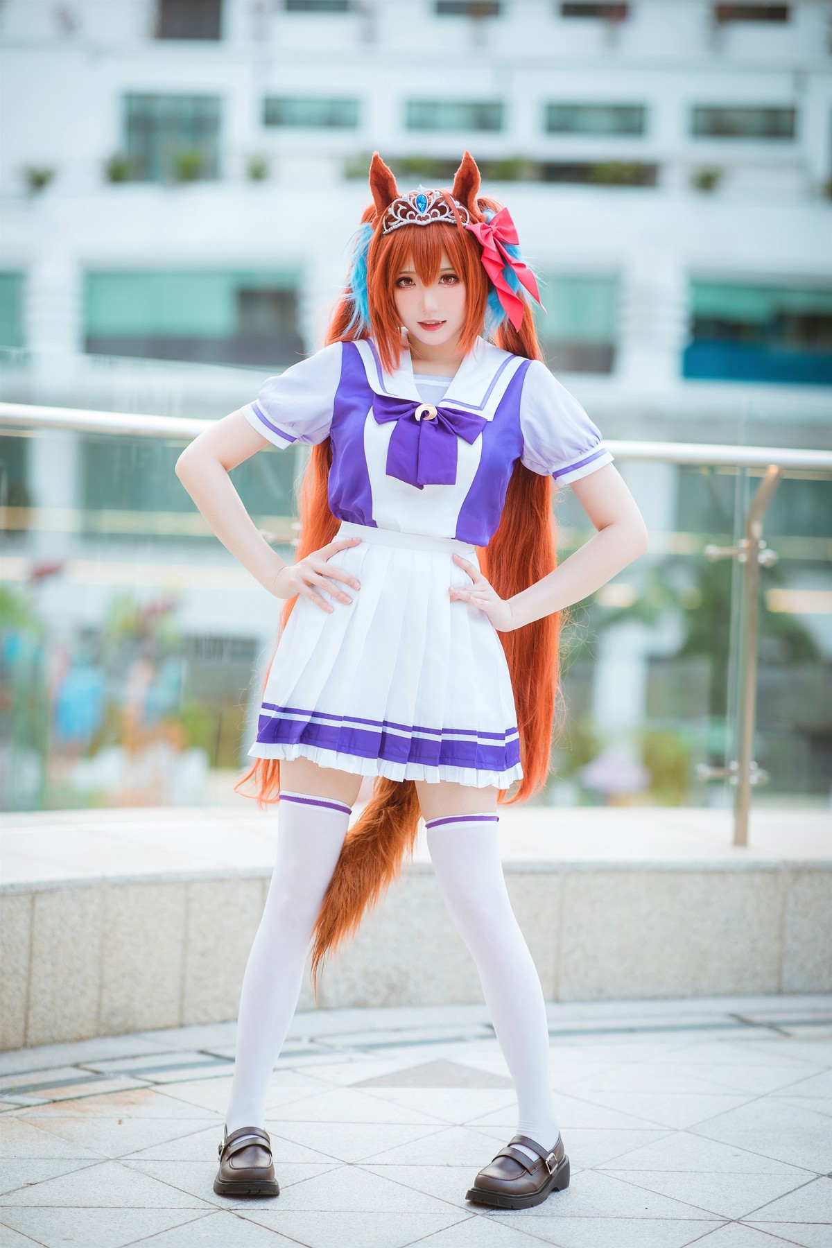 Cosplay-瓜希酱福利-赛马娘-大和赤骥-12-09