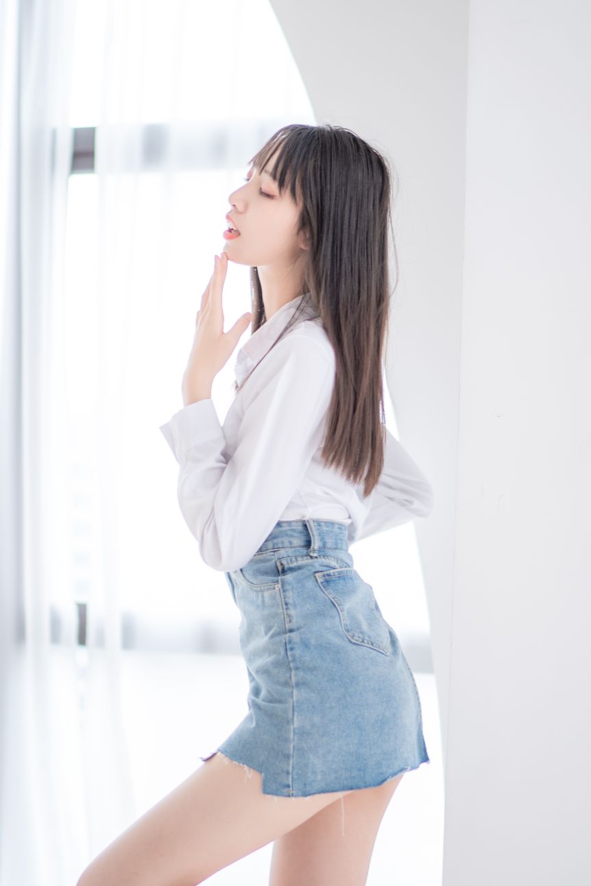 西瓜murmure西瓜少女-2021-04-29-牛仔裙-125P1V-12-19