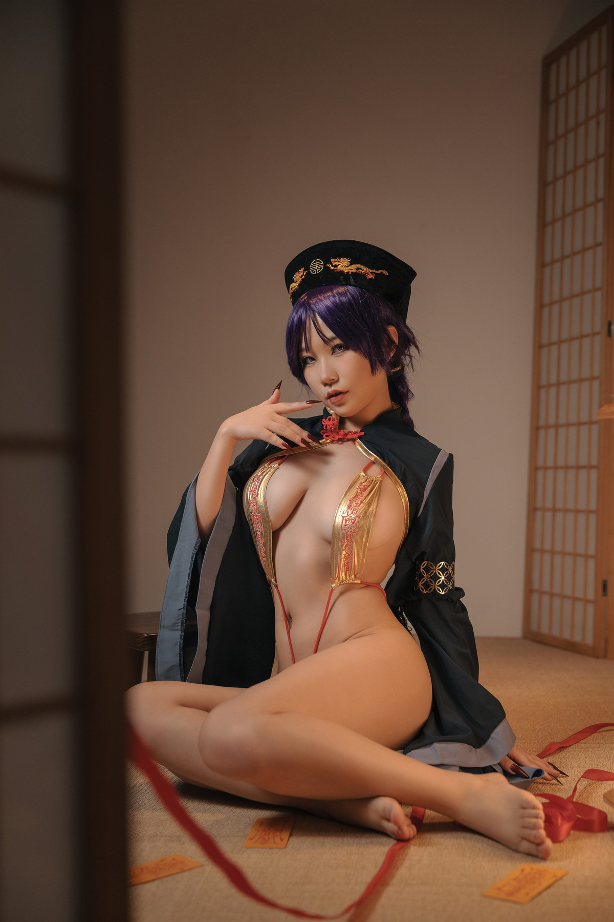 Cosplay-七七娜娜子-小僵尸-09-01