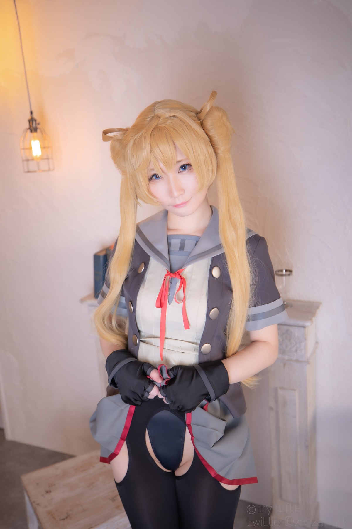 Cosplay-Atsukiあつき-艦娘がスパッツの良さを教えてくれる-Set01-10-23