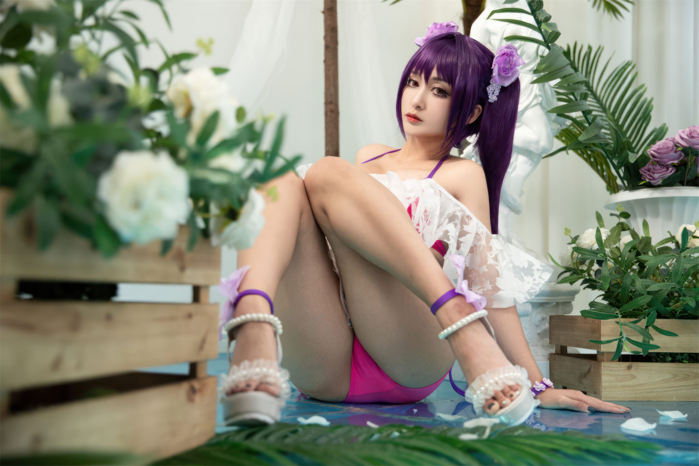 洛璃LoLiSAMA---斯卡蒂泳装-05-18