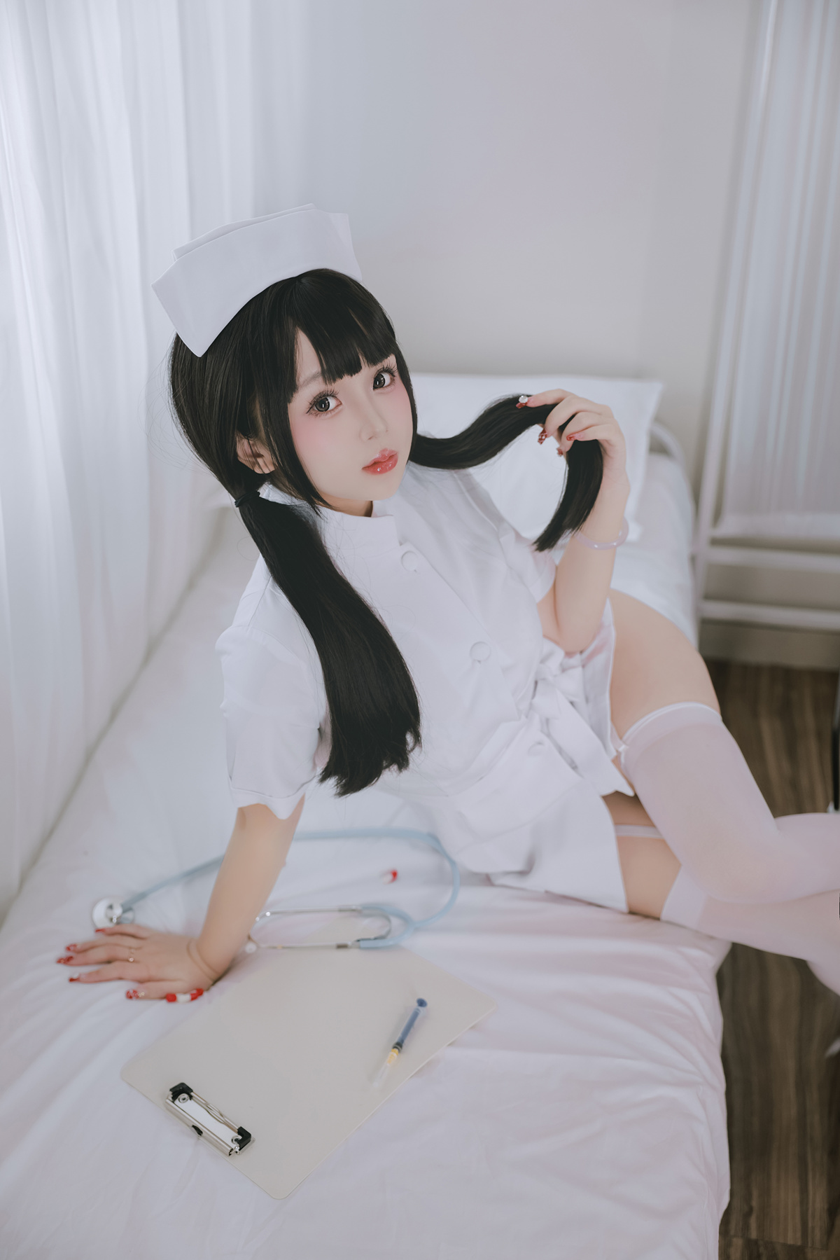 Cosplay-Rinaijiao日奈娇-诊所护士-Set01-08-11