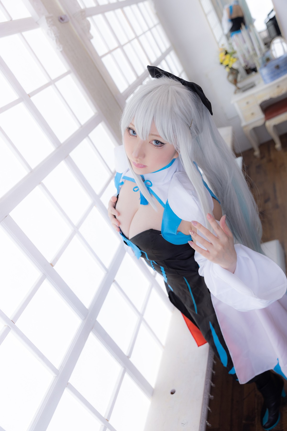 Cosplay-SAKUサク-Morgan-le-Fay-Set03-03-08