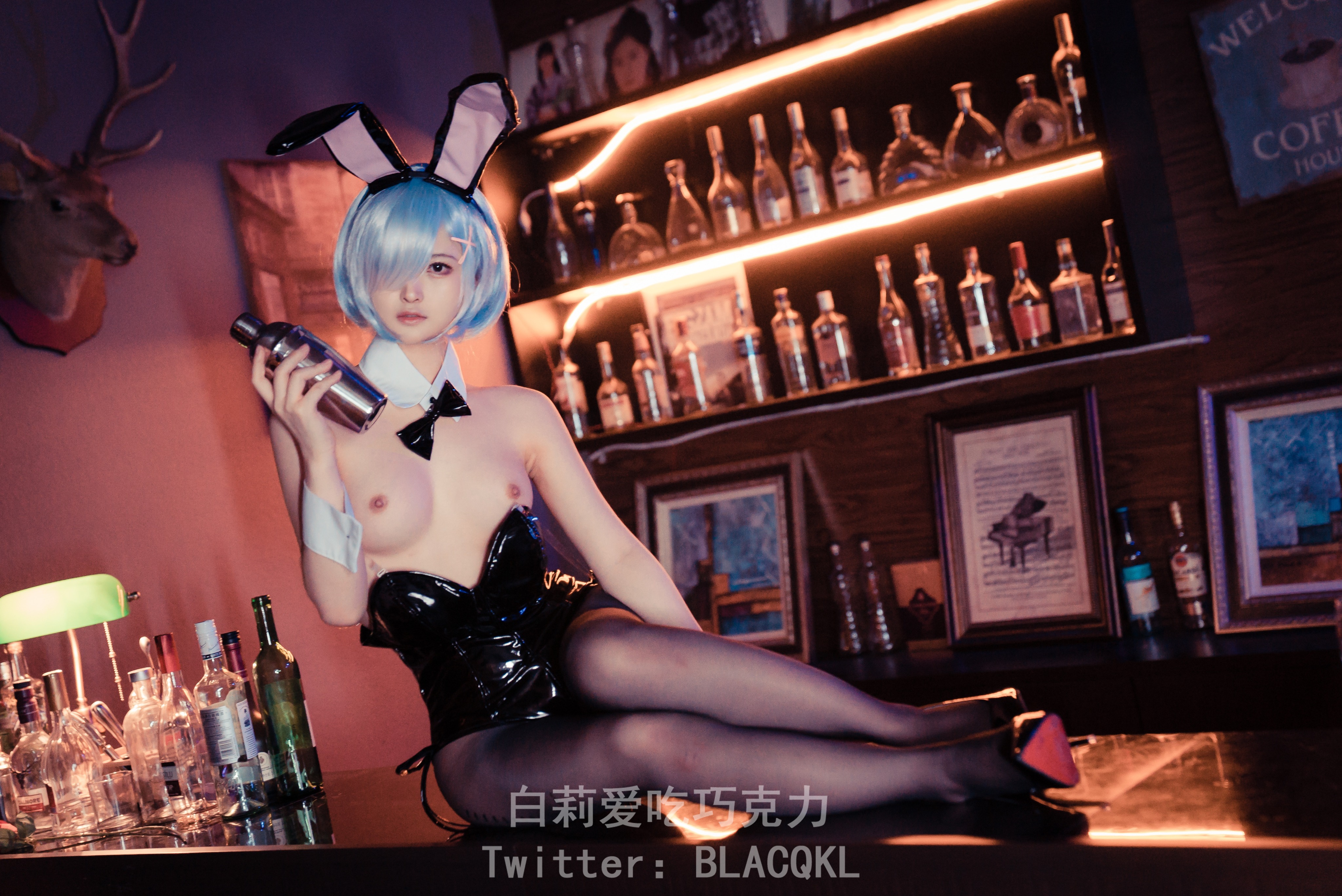 白莉爱吃巧克力---雷姆-兔女郎-11-24