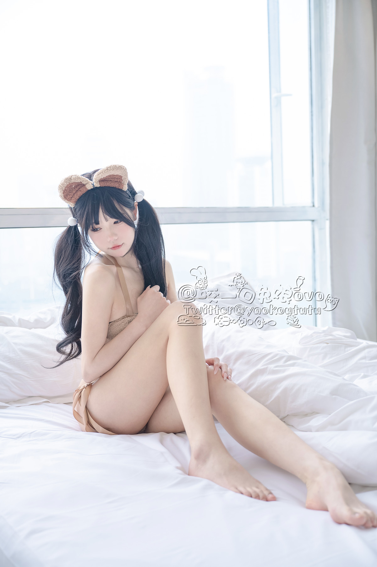 Cosplay-黏黏团子兔-小熊睡衣-10-01